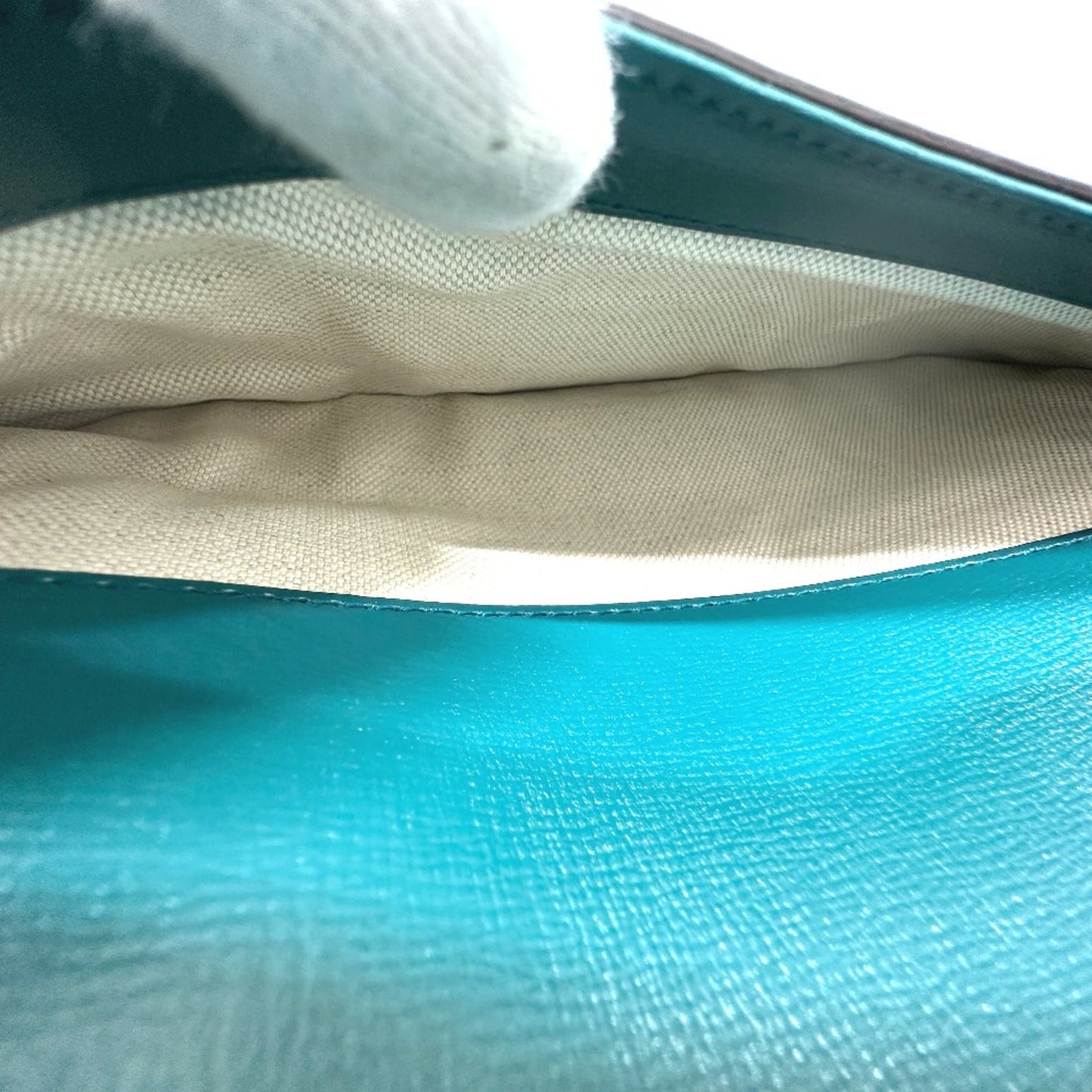 Gucci Blue Leather Shoulder Bag