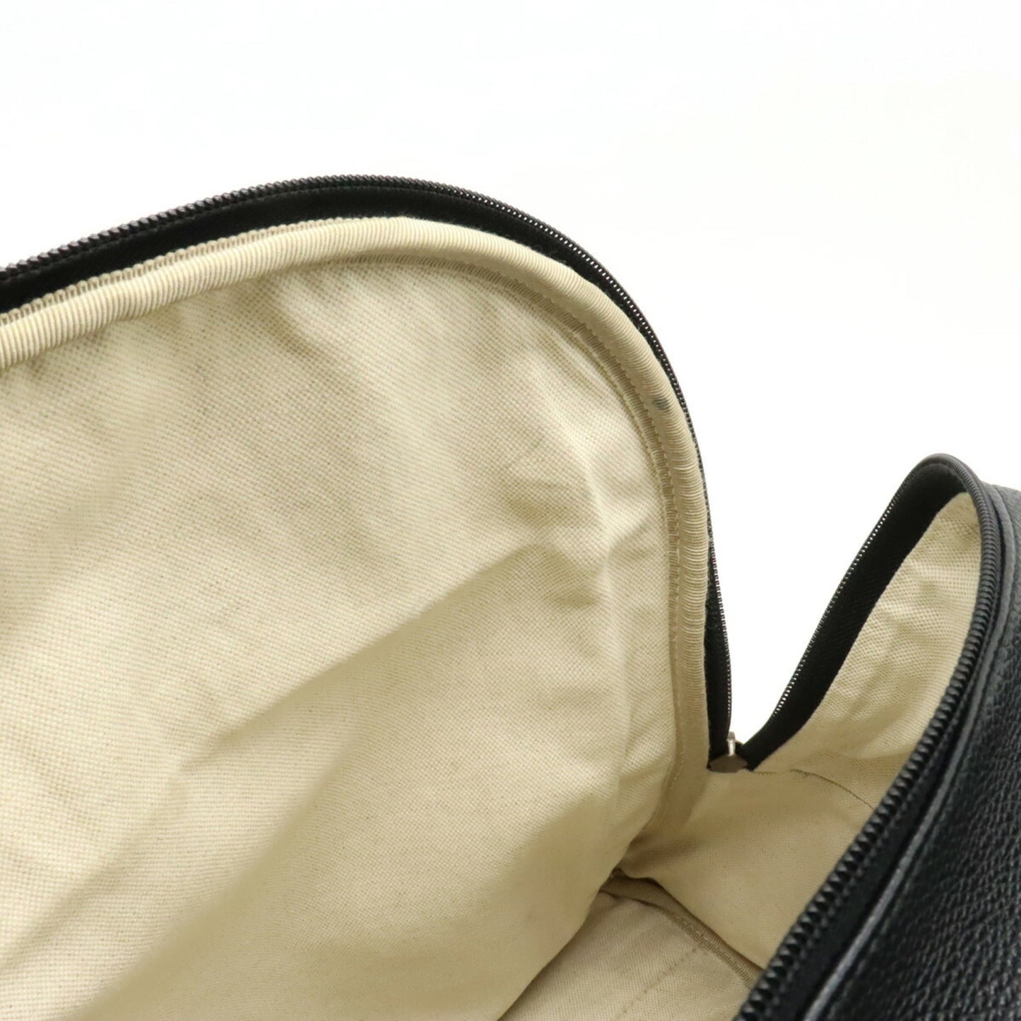 Gucci Black Leather Backpack