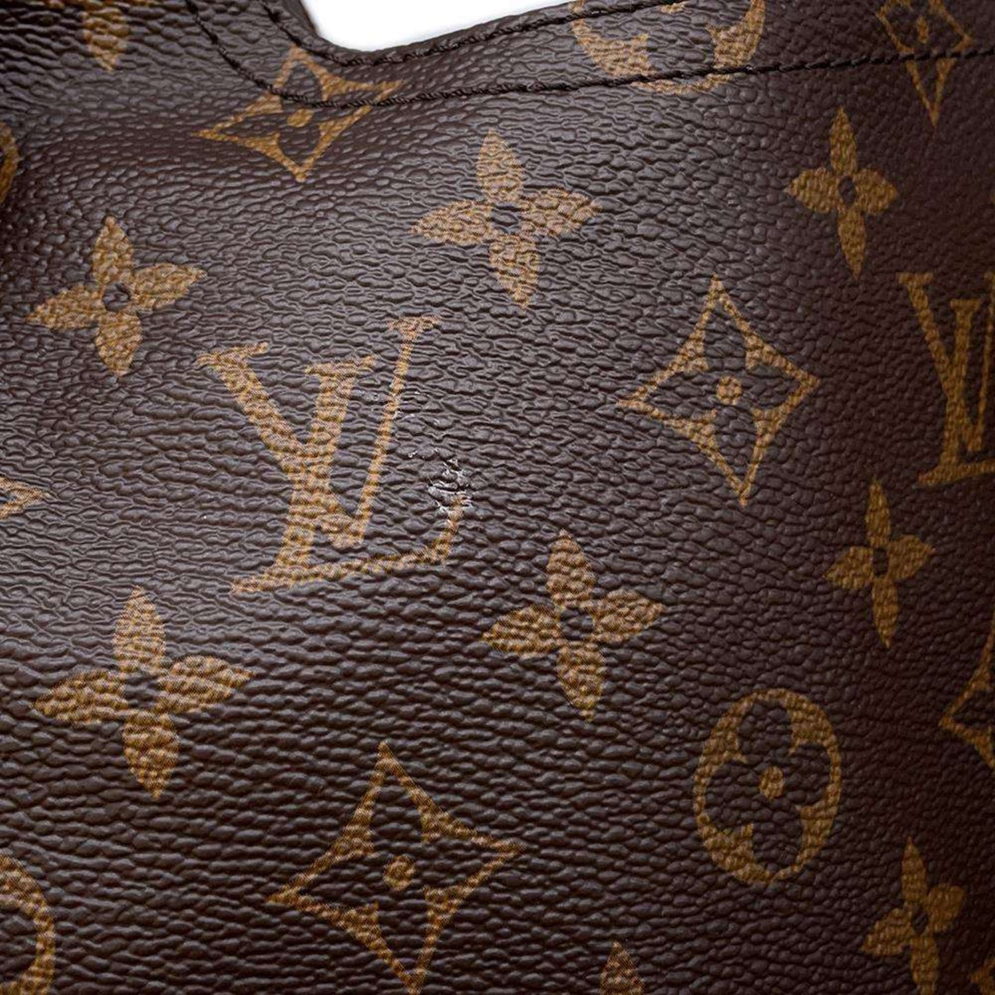 Louis Vuitton Brown Monogram Pouch Shoulder Bag Tote Bag