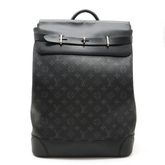 Louis Vuitton Black Monogram Eclipse Canvas Leather Backpack ()