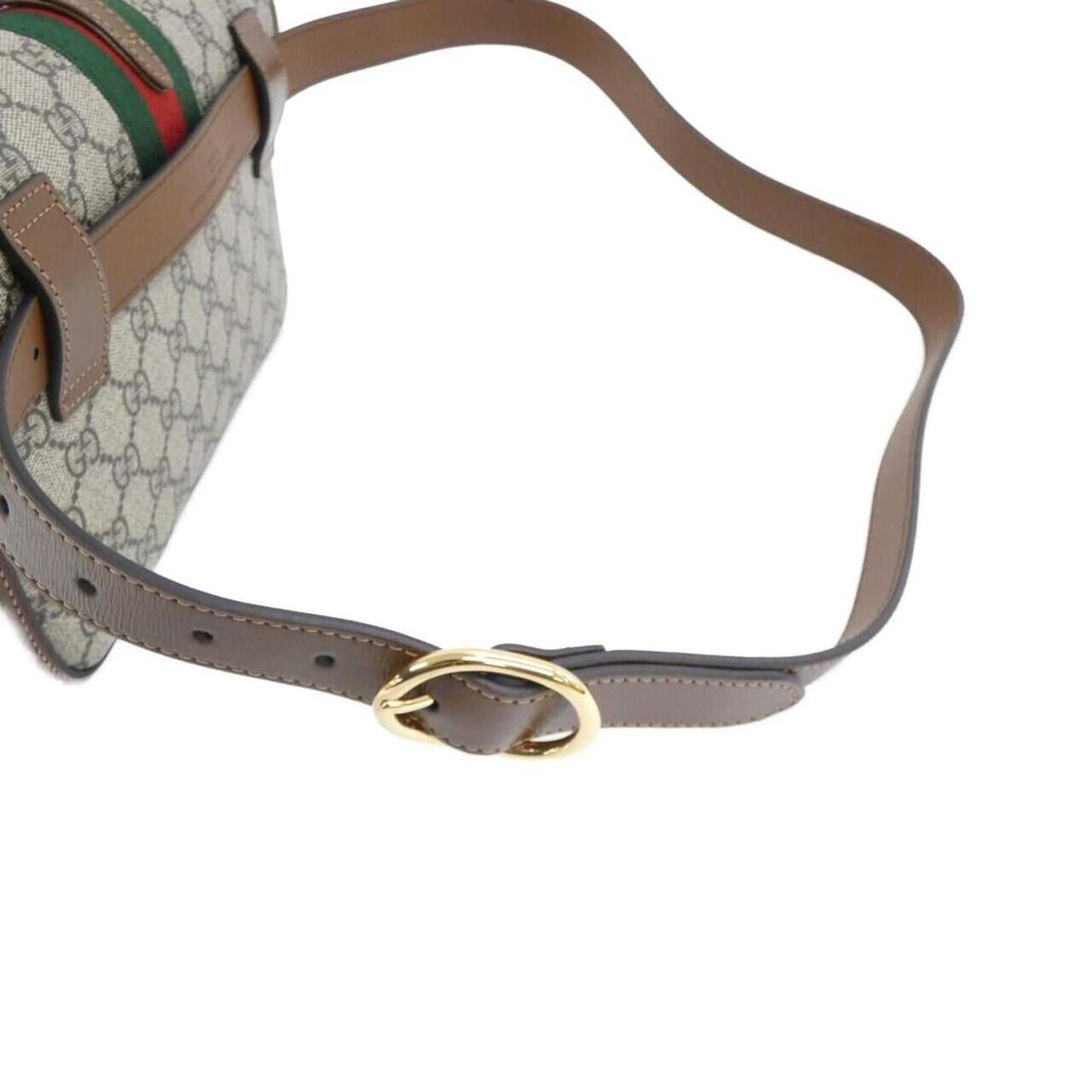 Gucci Beige Brown Gg Supreme Shoulder Bag