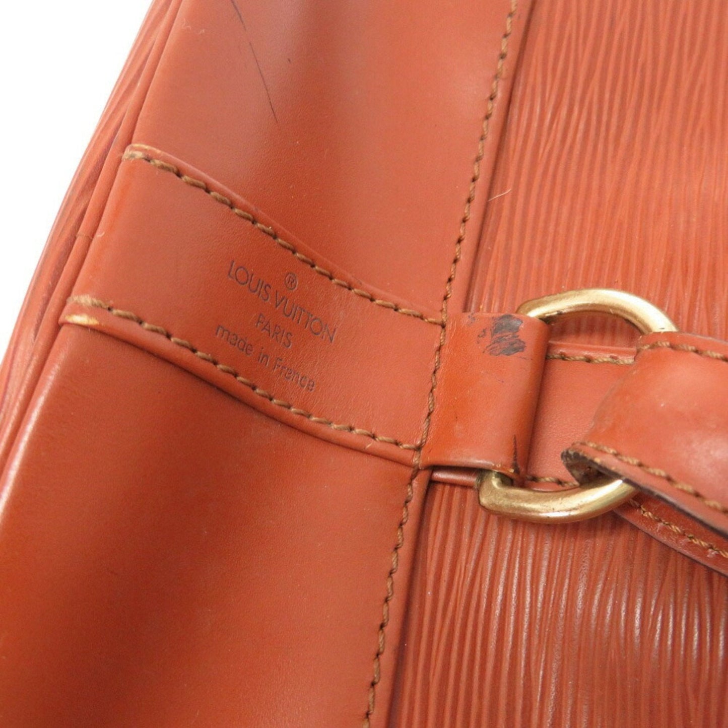 Louis Vuitton Epi Brown Epi Leather Shoulder Bag