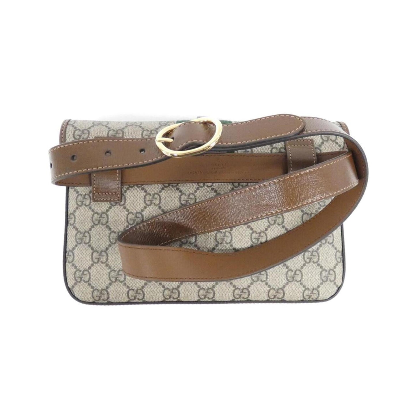 Gucci Beige Brown Gg Supreme Shoulder Bag