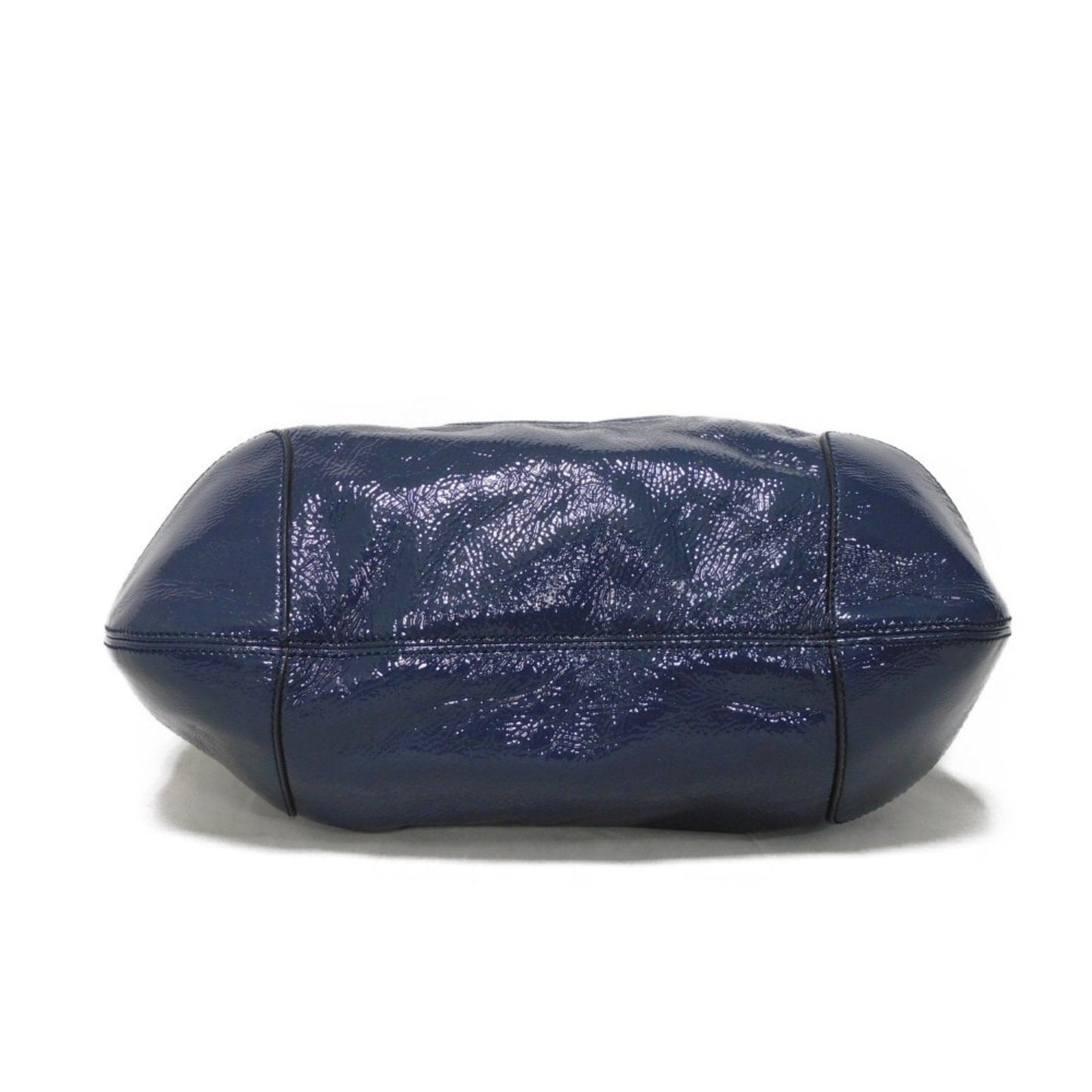 Gucci Soho Navy Patent Leather Shoulder Bag