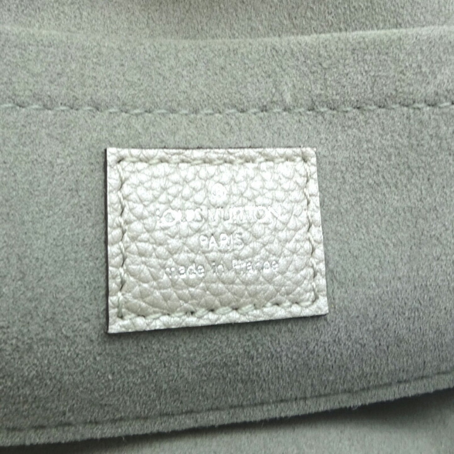 Louis Vuitton Grizzly Mahina Leather Shoulder Bag
