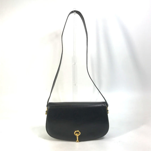 Gucci Black Leather Shoulder Bag ()