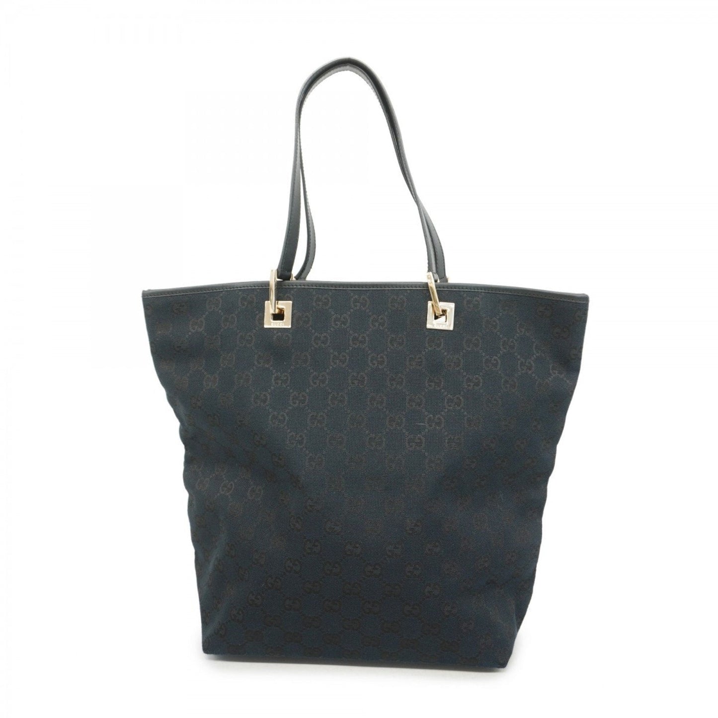 Gucci Black Canvas Tote Bag