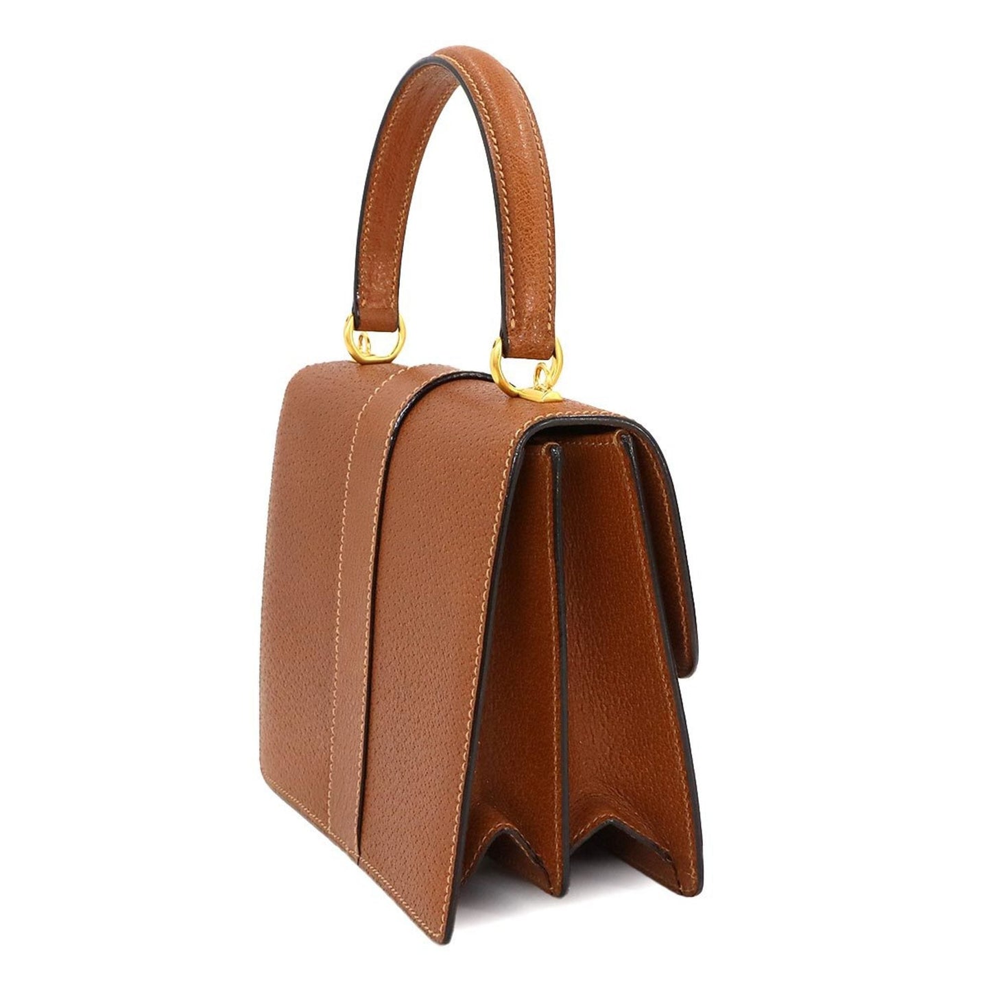 Gucci Brown Leather Shoulder Bag