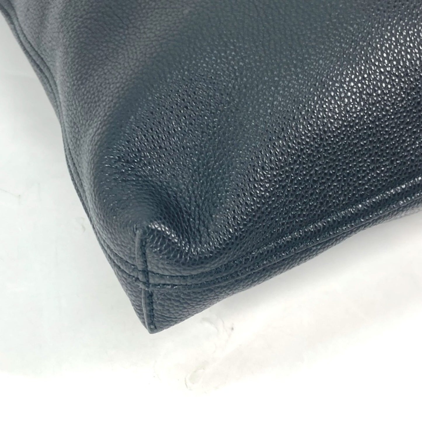 Gucci Black Leather Tote Bag