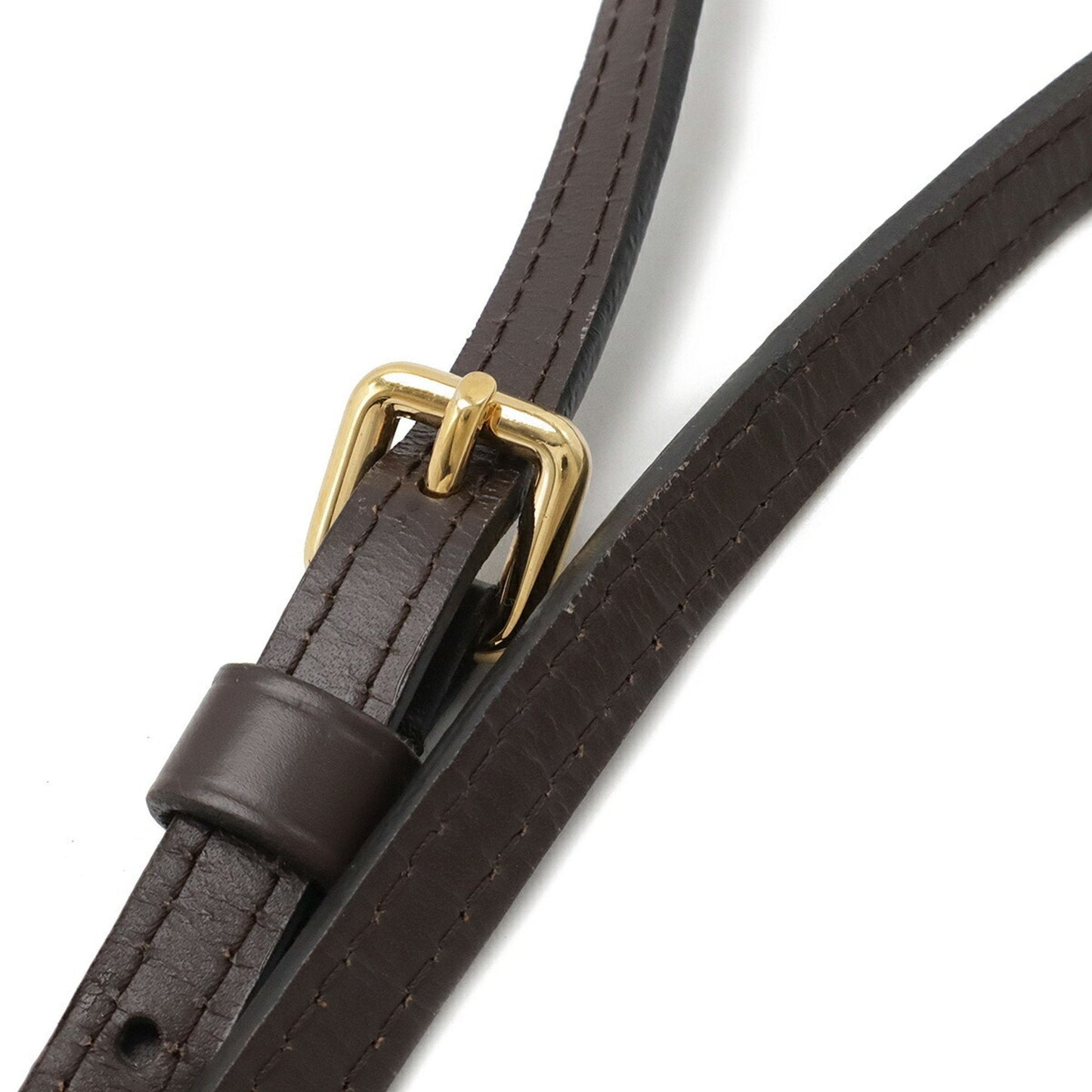 Louis Vuitton Damier Brown Pvc Pochette Shoulder Bag