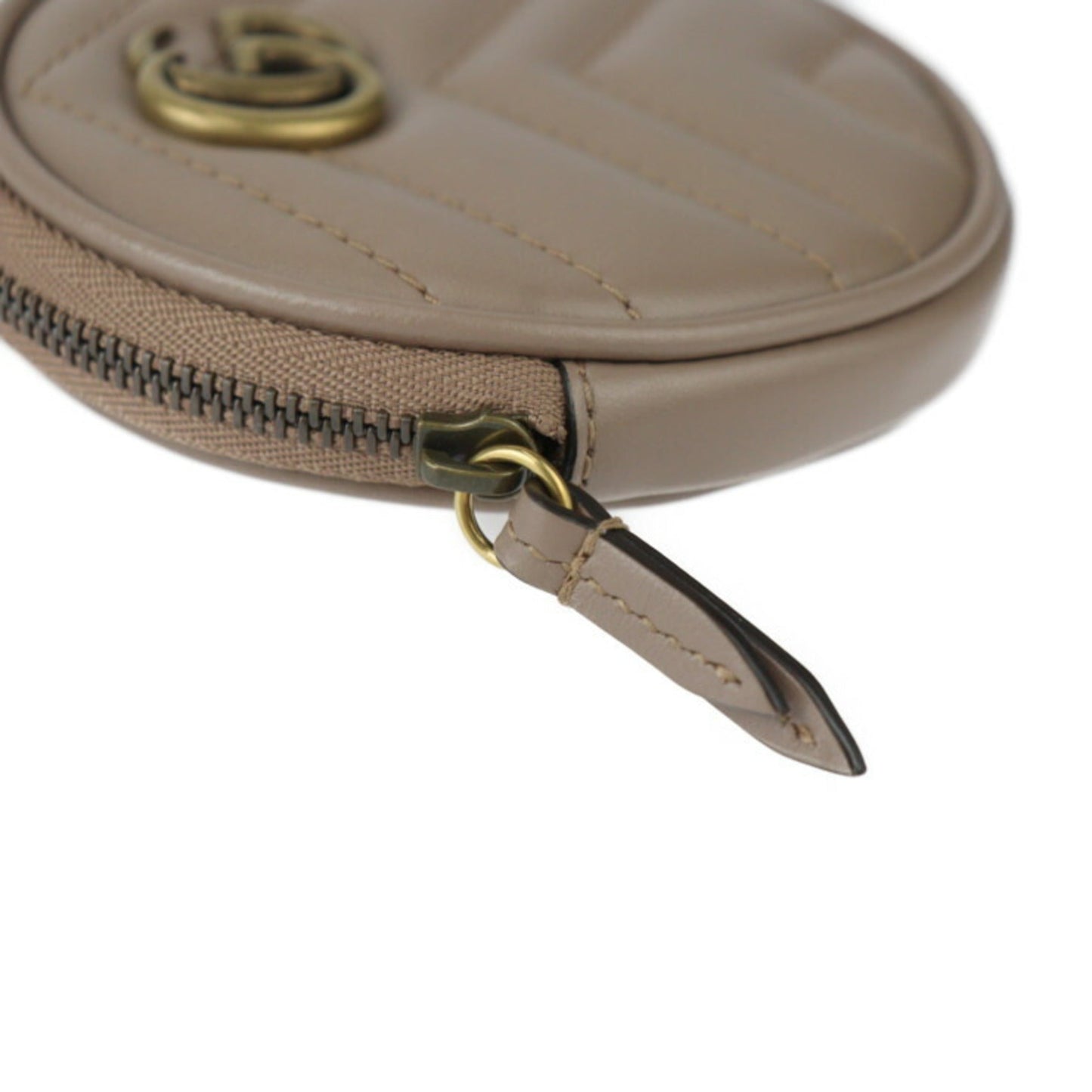 Gucci Brown Leather Coin Purse/Coin Case