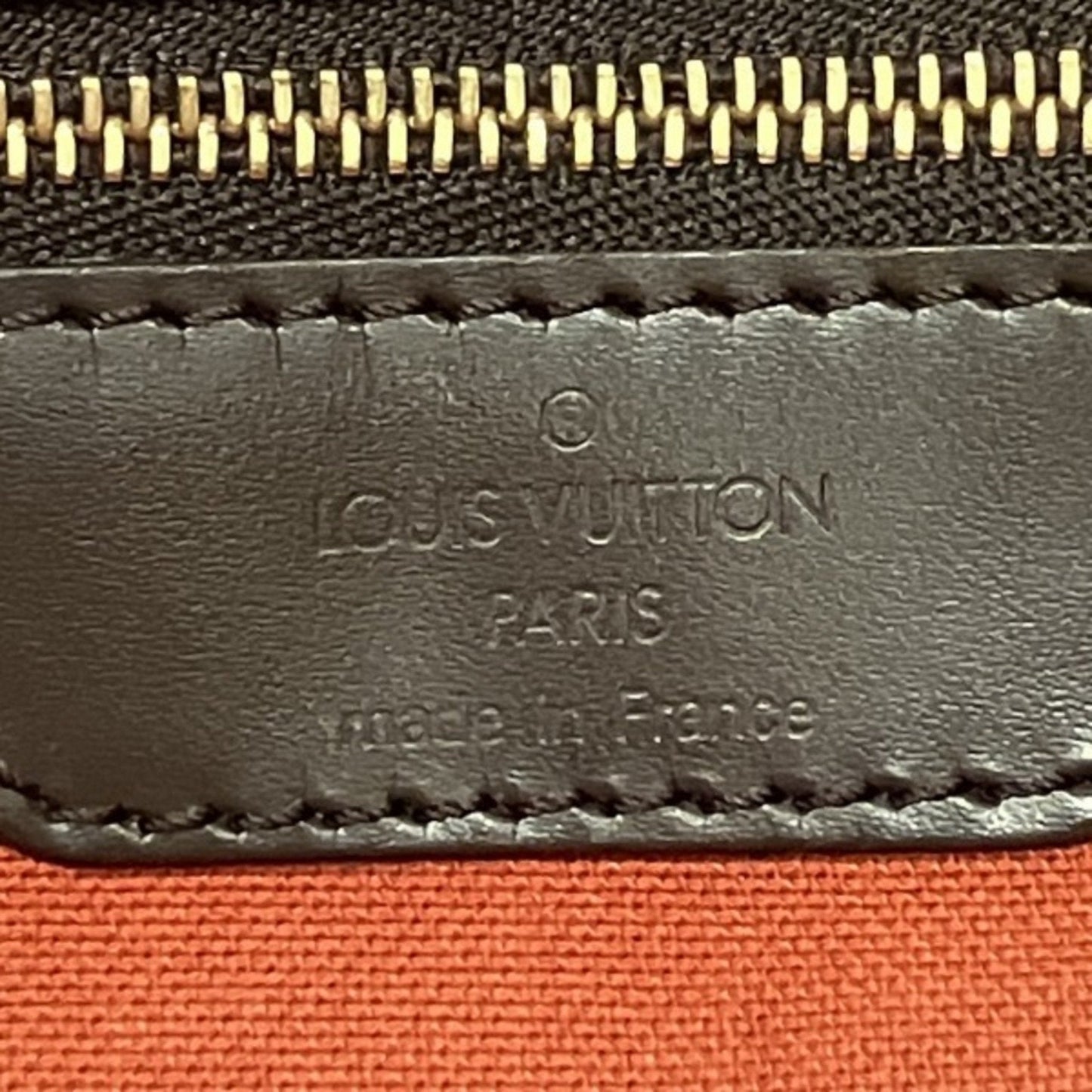 Louis Vuitton Brown Damier Canvas Shoulder Bag Tote Bag