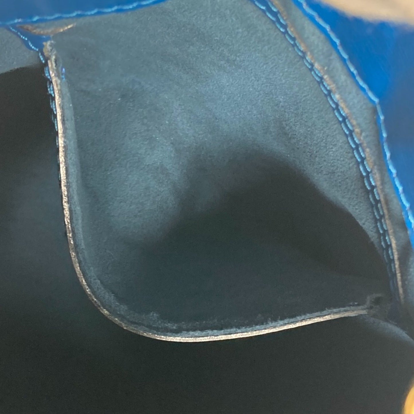 Louis Vuitton Epi Blue Toledo Blue Epi Leather Shoulder Bag