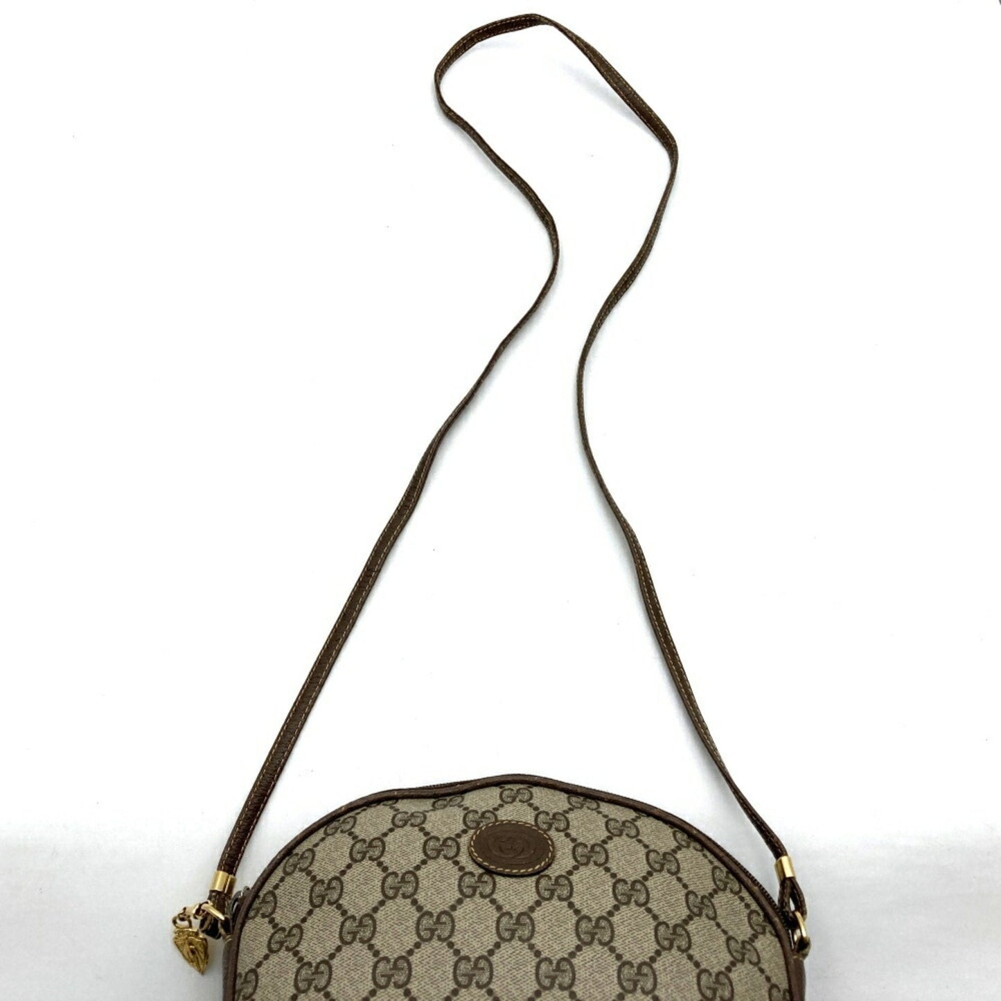 Gucci Brown Gg Supreme Shoulder Bag