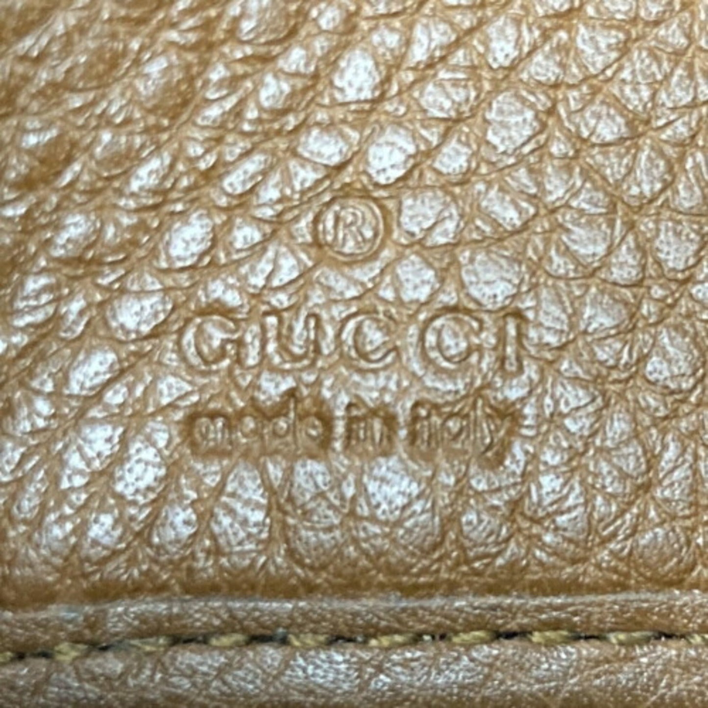 Gucci Brown Gg Canvas Long Wallet (Bi-Fold)