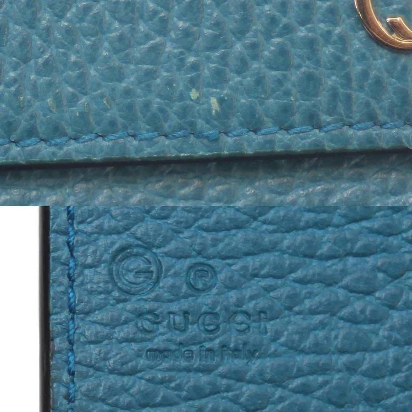 Gucci Turquoise Wallet (Bi-Fold)