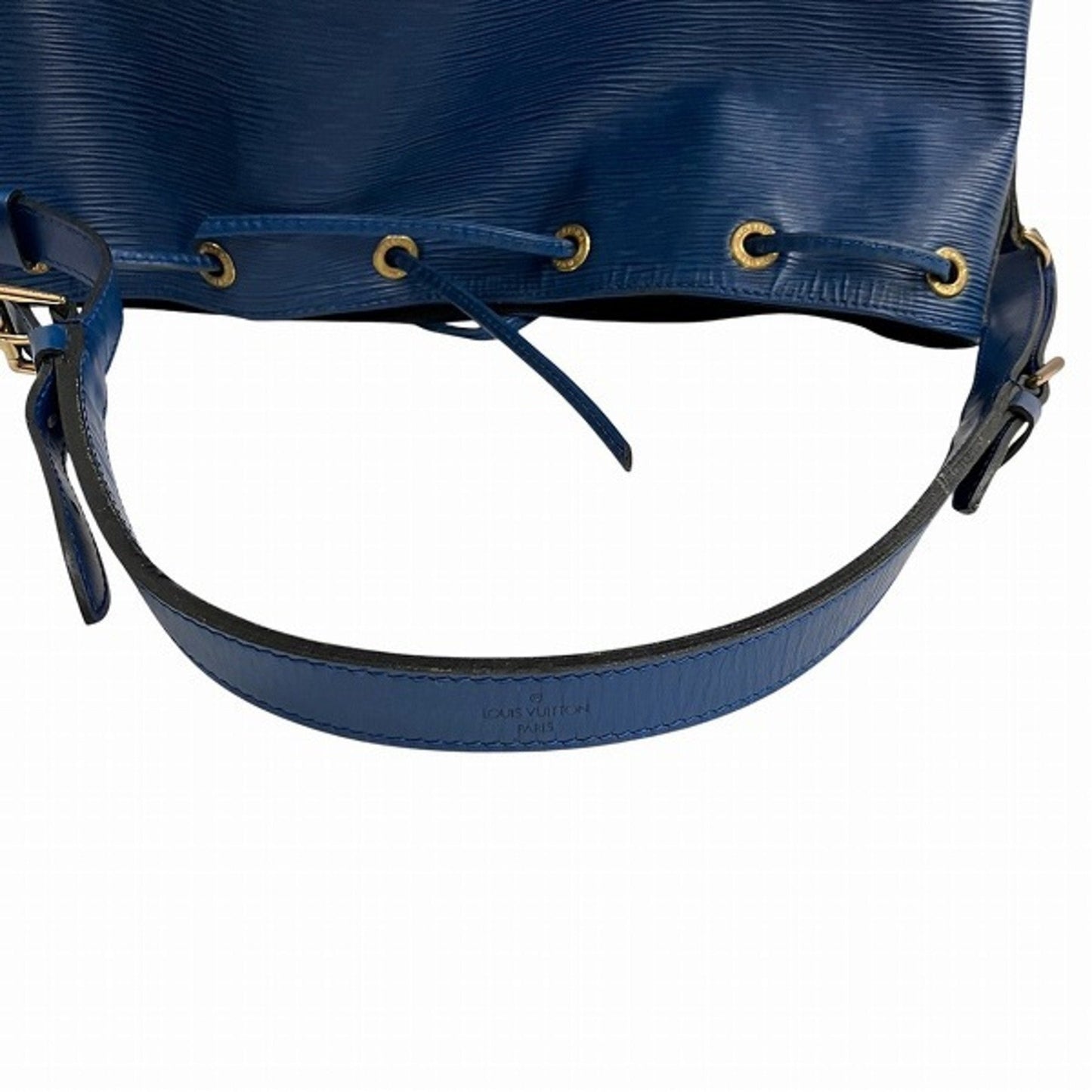 Louis Vuitton Blue Toledo Blue Leather Shoulder Bag