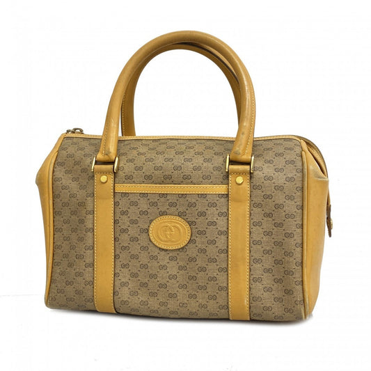 Gucci Brown Pvc Handbag ()