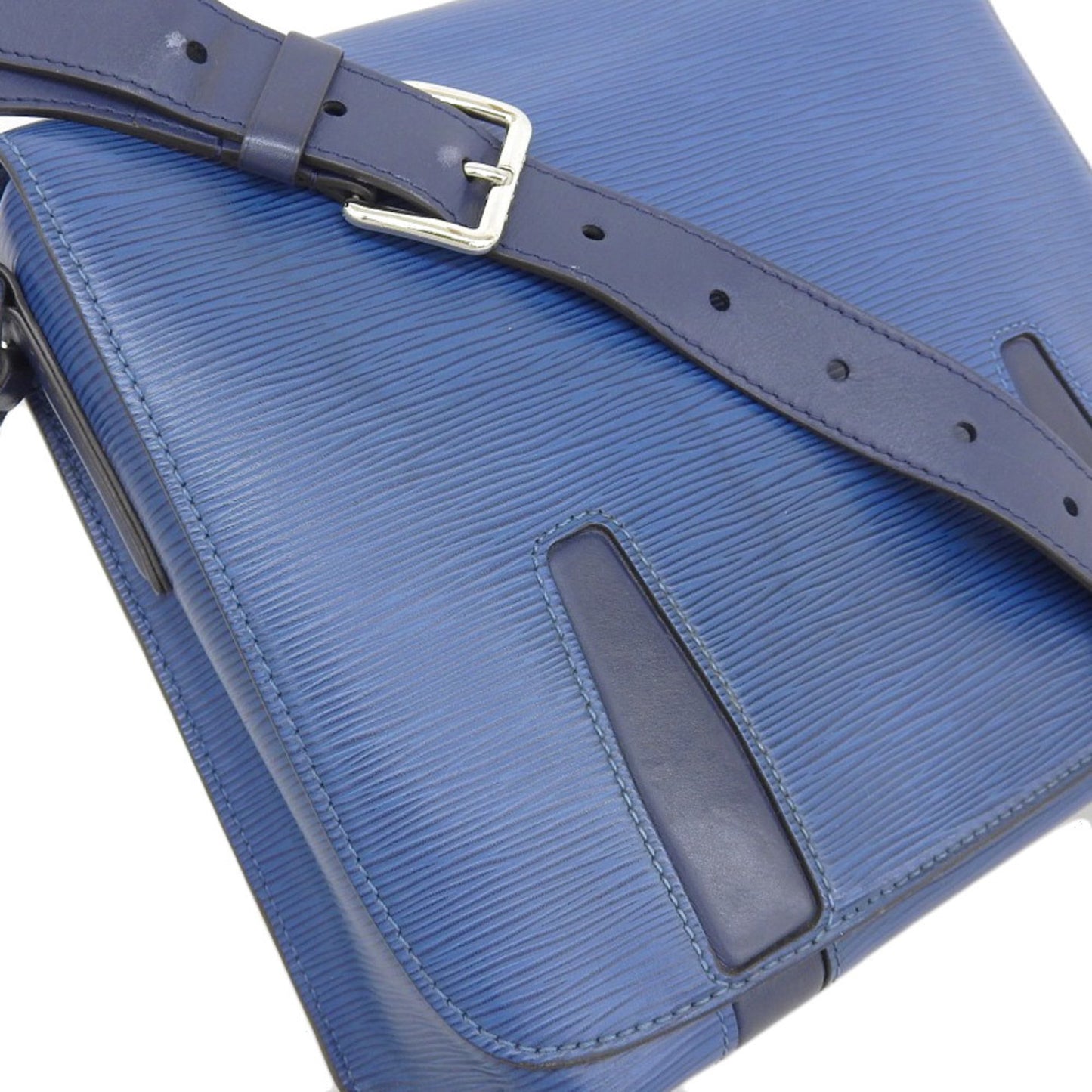 Louis Vuitton Epi Blue Epi Leather Shoulder Bag
