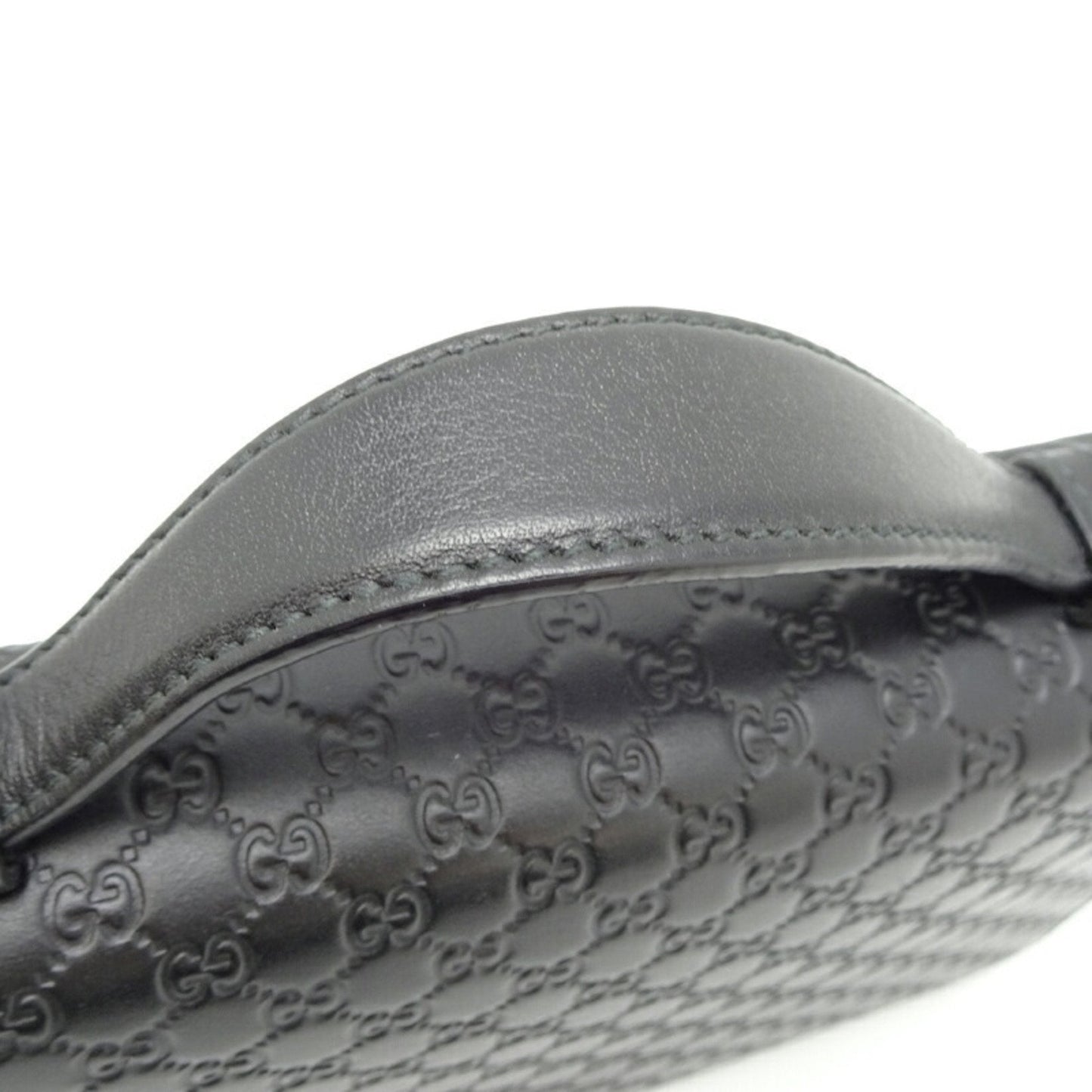 Gucci Black Leather Long Wallet (Bi-Fold)