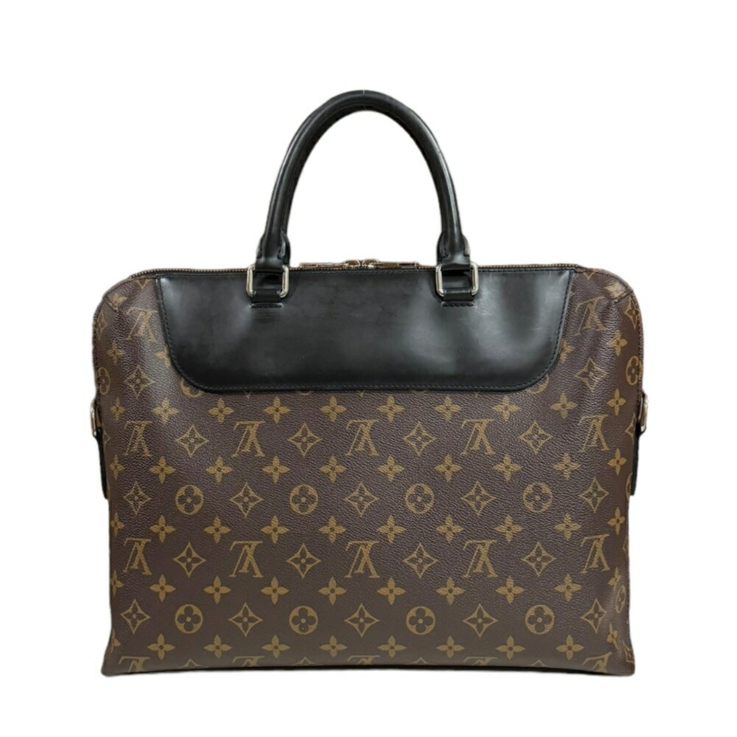 Louis Vuitton Black Brown Monogram Shoulder Bag