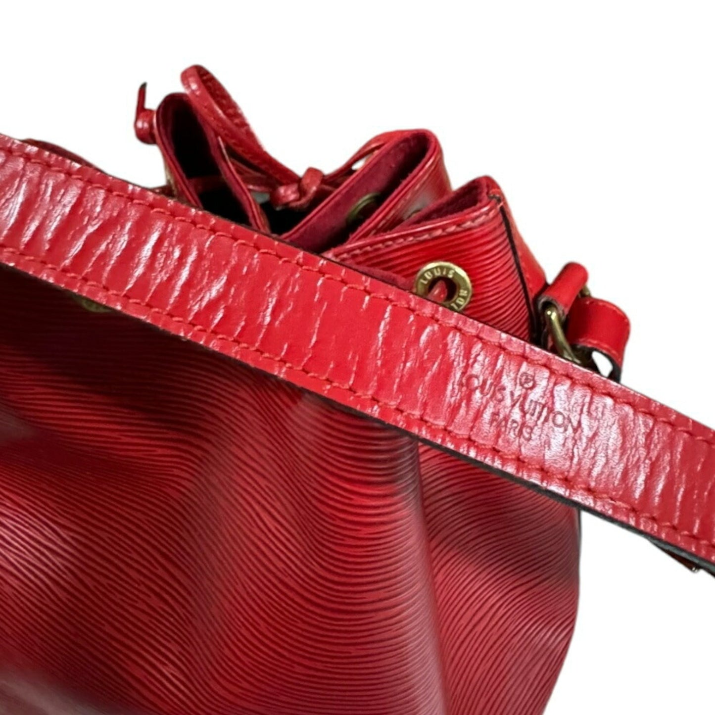 Louis Vuitton Epi Red Color Epi Leather Shoulder Bag
