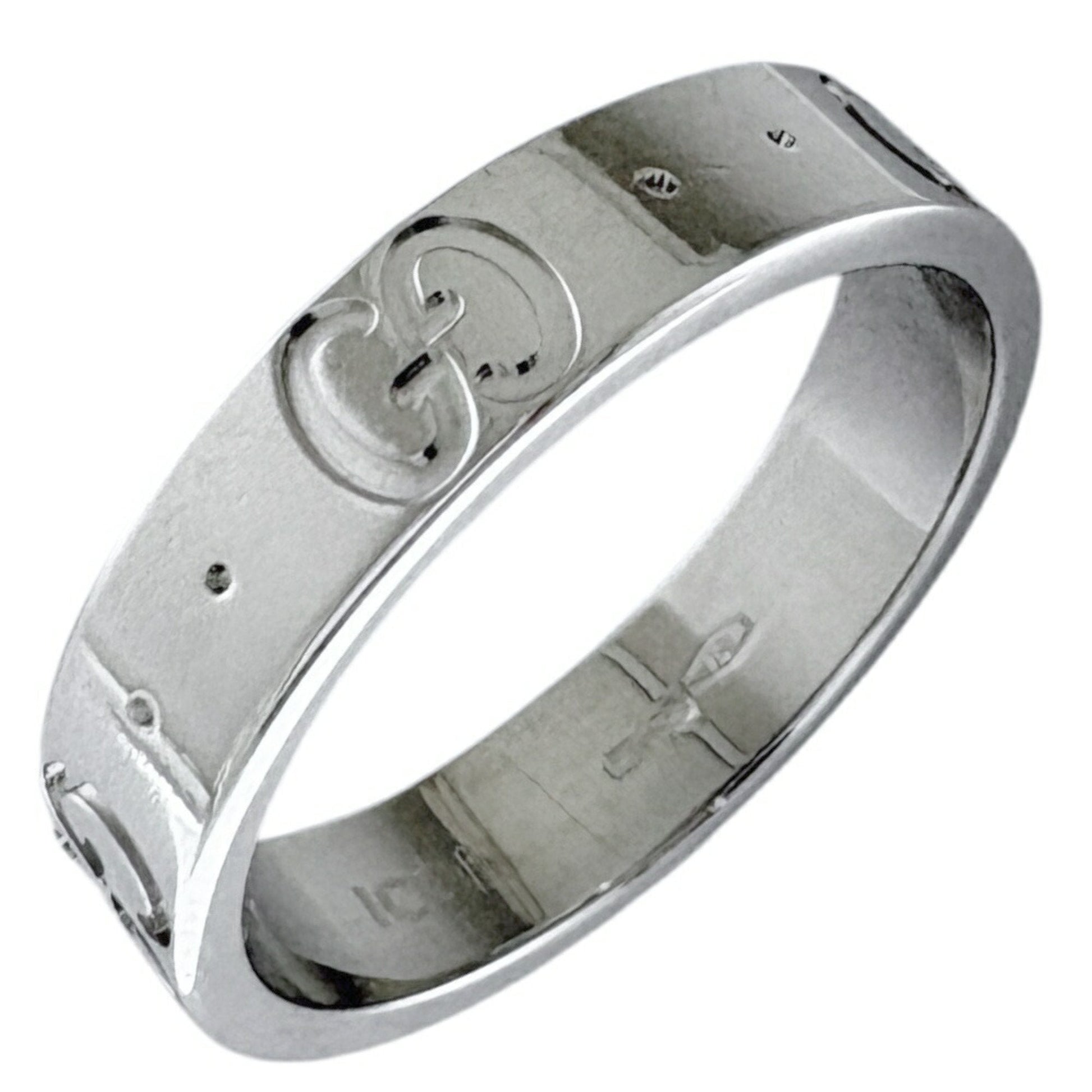 Gucci White Gold White Gold (18K) Band Ring ()