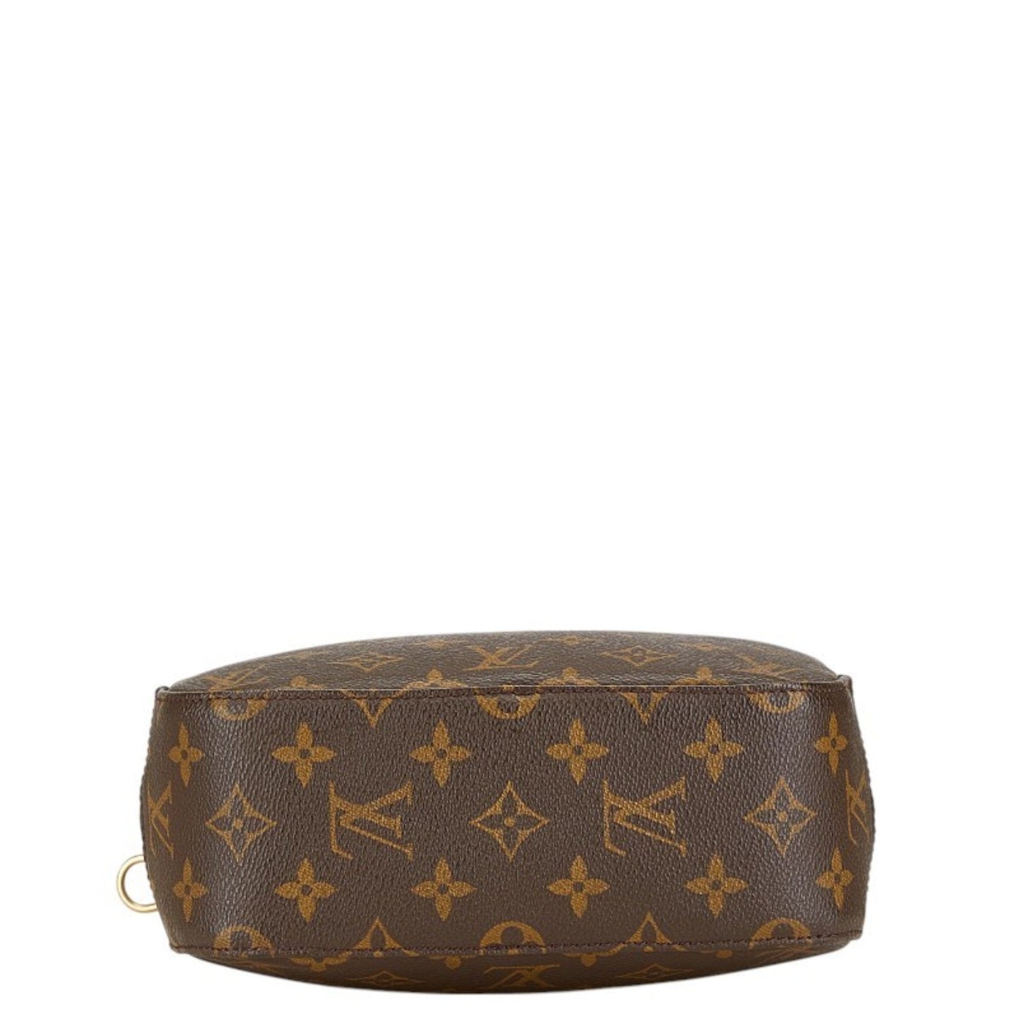 Louis Vuitton Brown Pvc Leather Handbag Shoulder Bag