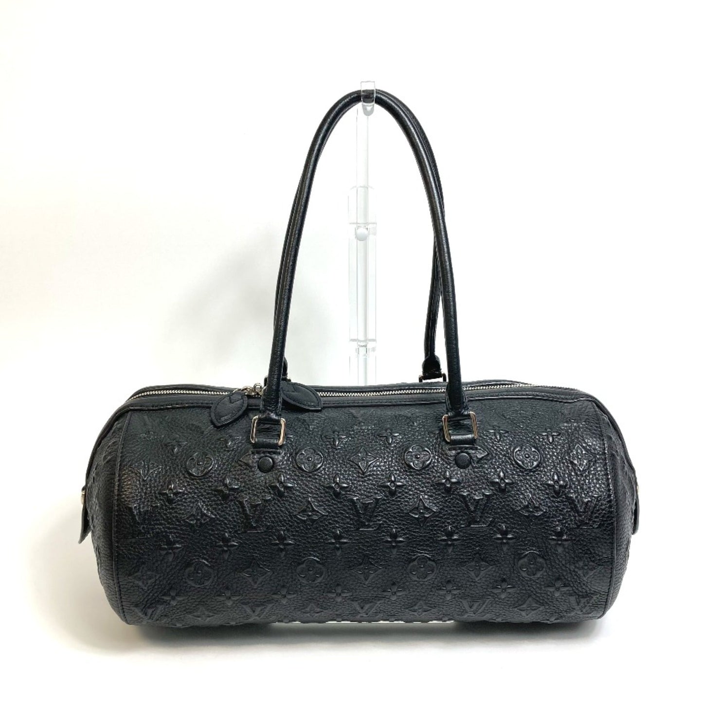 Louis Vuitton Black Leather Shoulder Bag