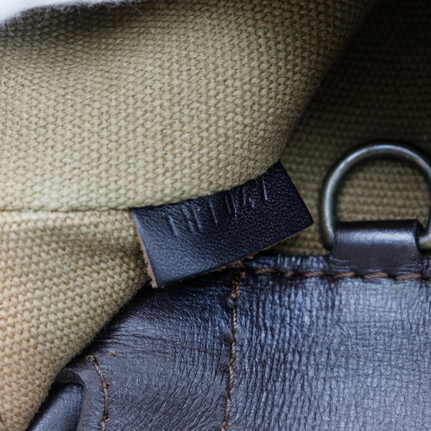 Louis Vuitton Brown Coffee Leather Shoulder Bag
