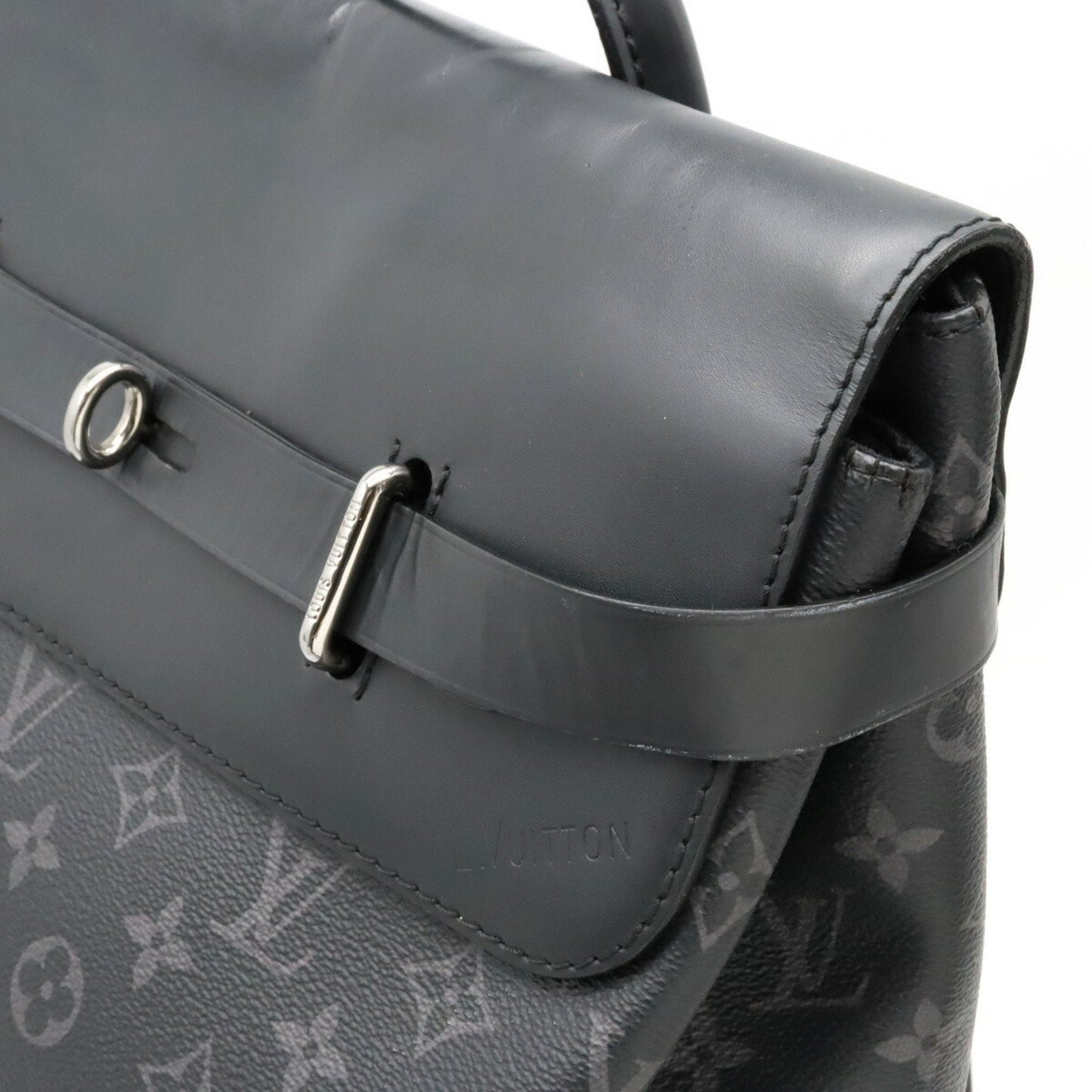 Louis Vuitton Black Monogram Eclipse Canvas Leather Backpack