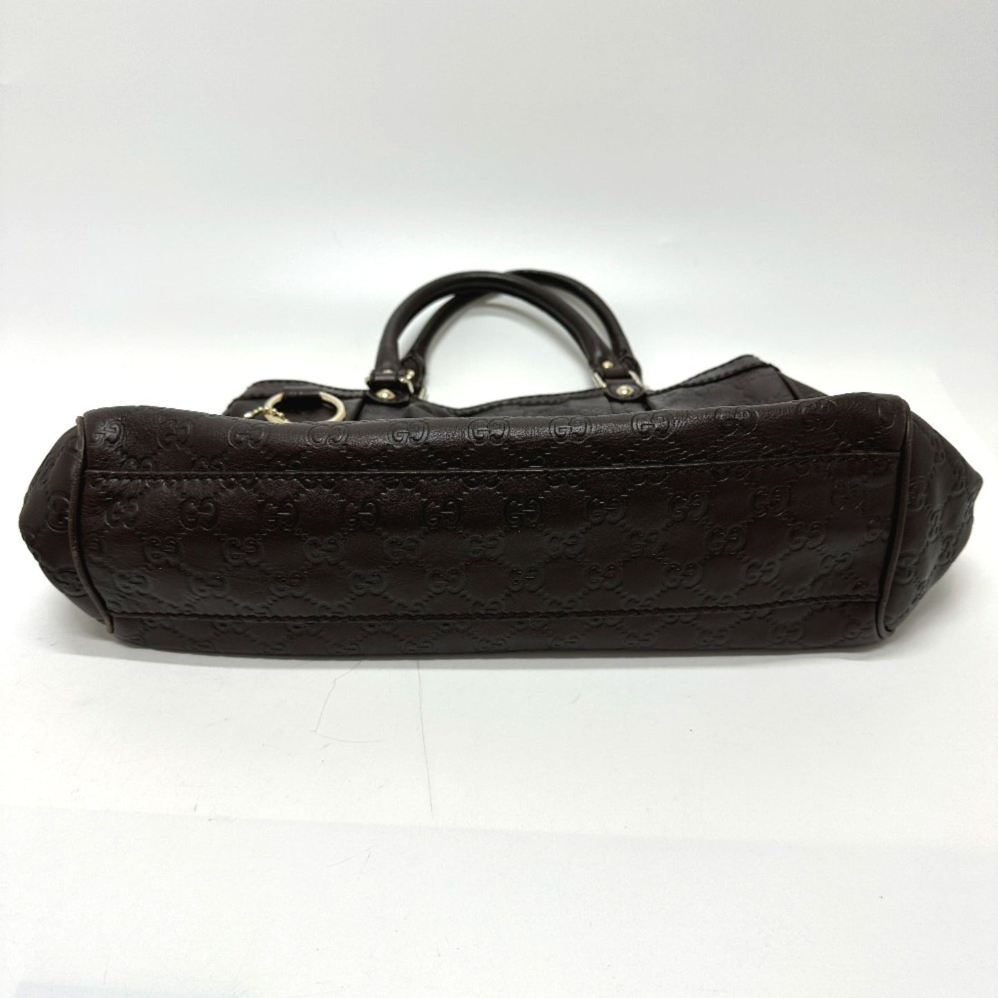Gucci Brown Leather Tote Bag