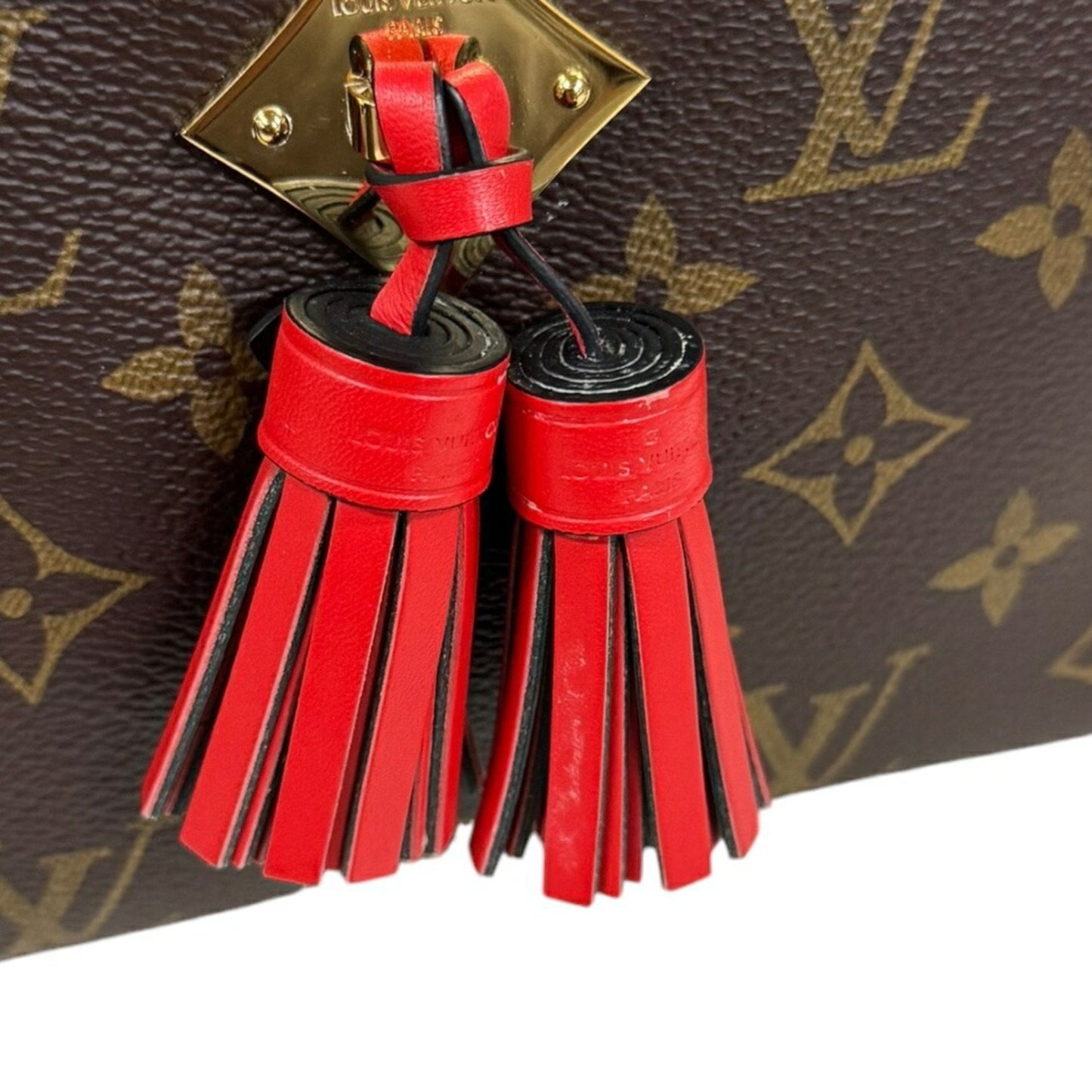 Louis Vuitton Brown Coquelicots Monogram Shoulder Bag