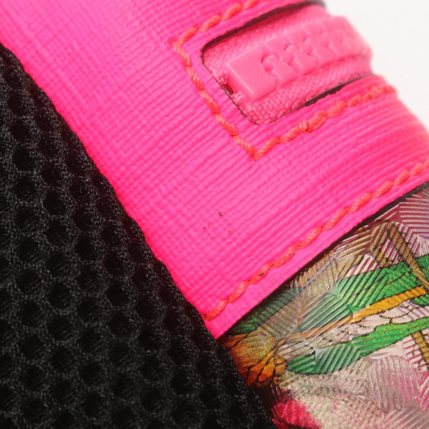 Gucci Multi-Color Pink Coated Canvas Leather Backpack