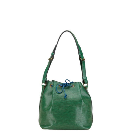 Louis Vuitton Epi Borneo Green Leather Shoulder Bag ()