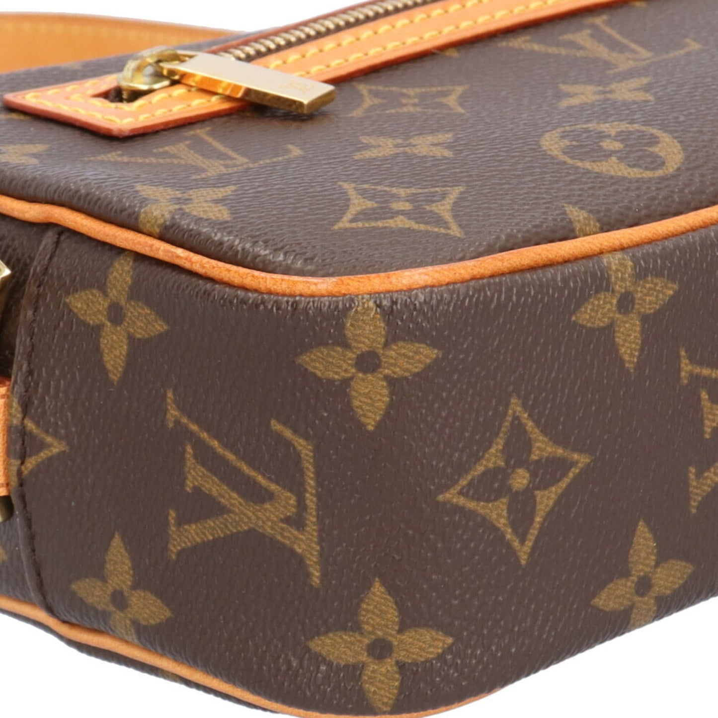 Louis Vuitton Brown Monogram Canvas Shoulder Bag