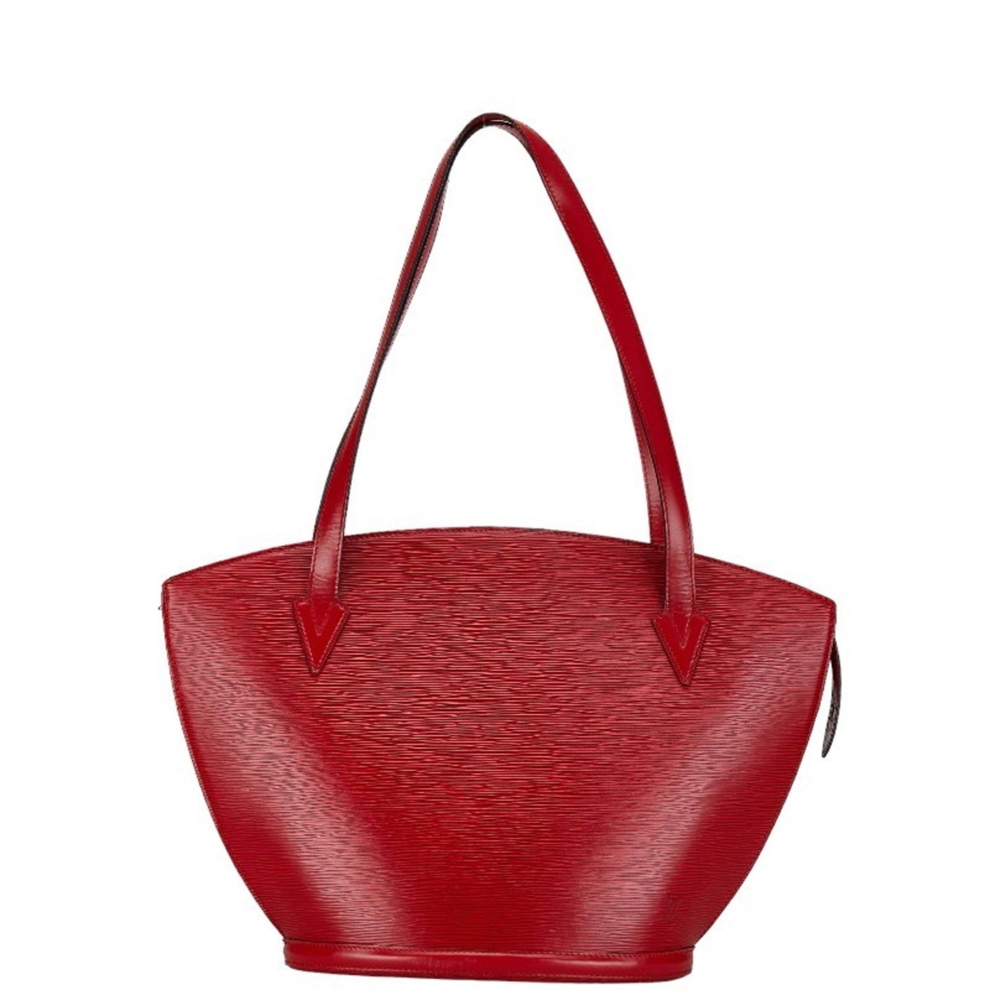 Louis Vuitton Castilian Red Leather Shoulder Bag Tote Bag