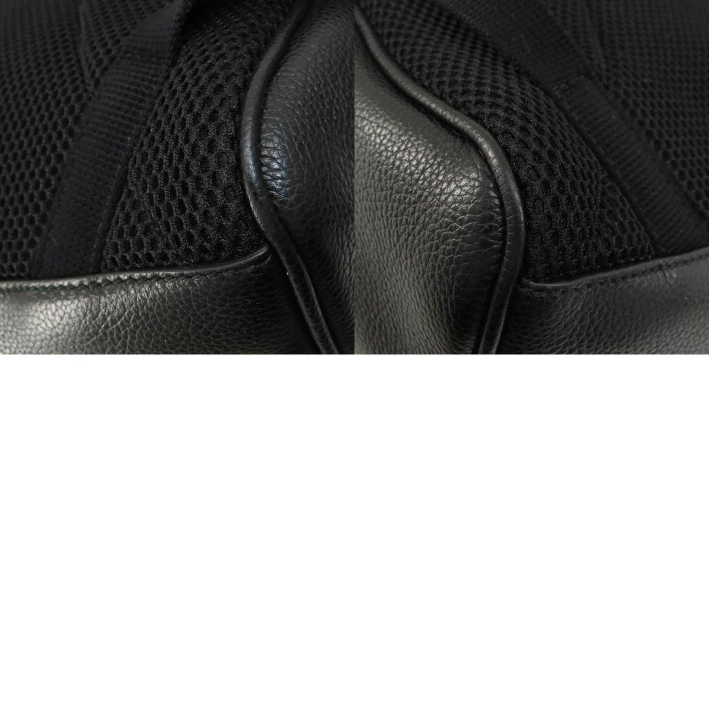 Gucci Black Leather Backpack