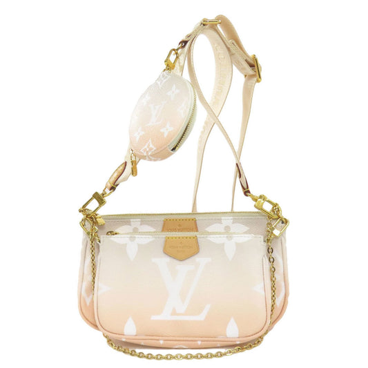 Louis Vuitton Pink Monogram Pochette Shoulder Bag ()