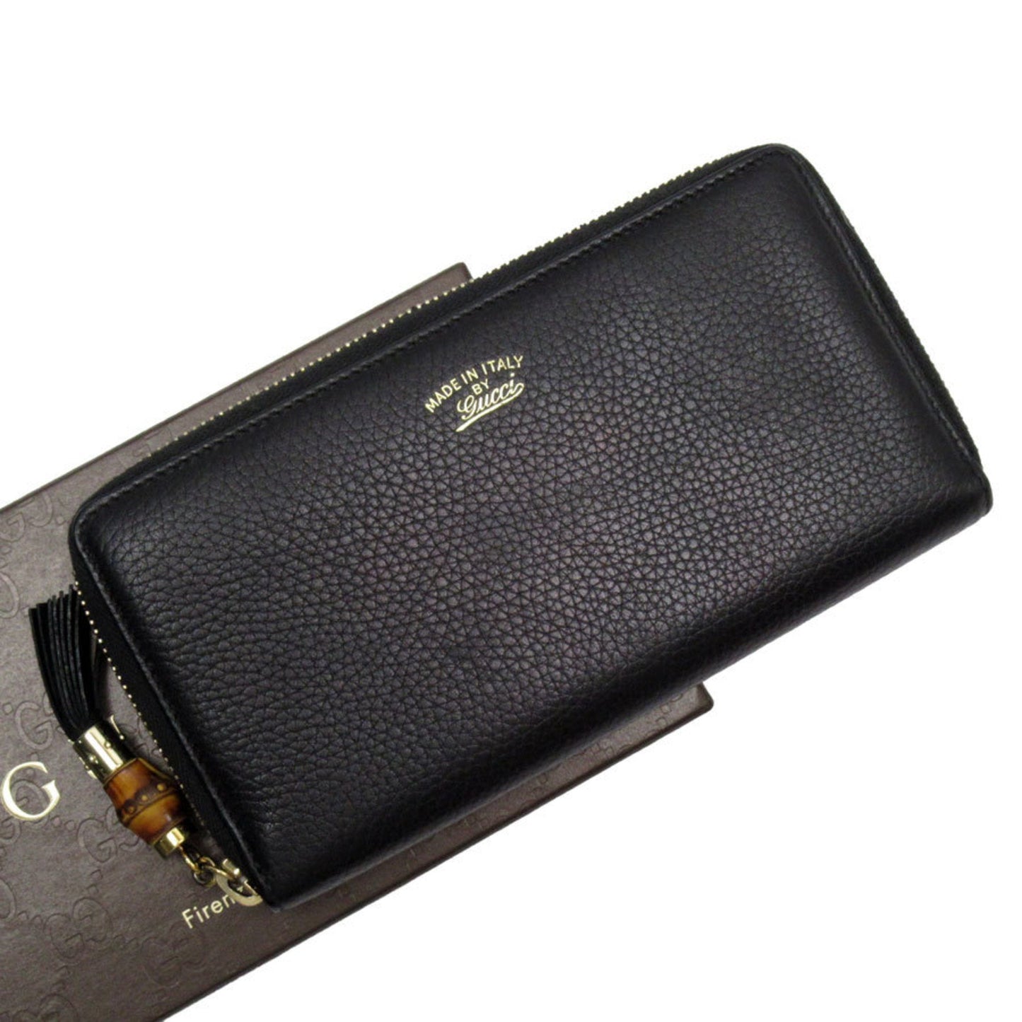 Gucci Black Leather Wallet (Bi-Fold) ()