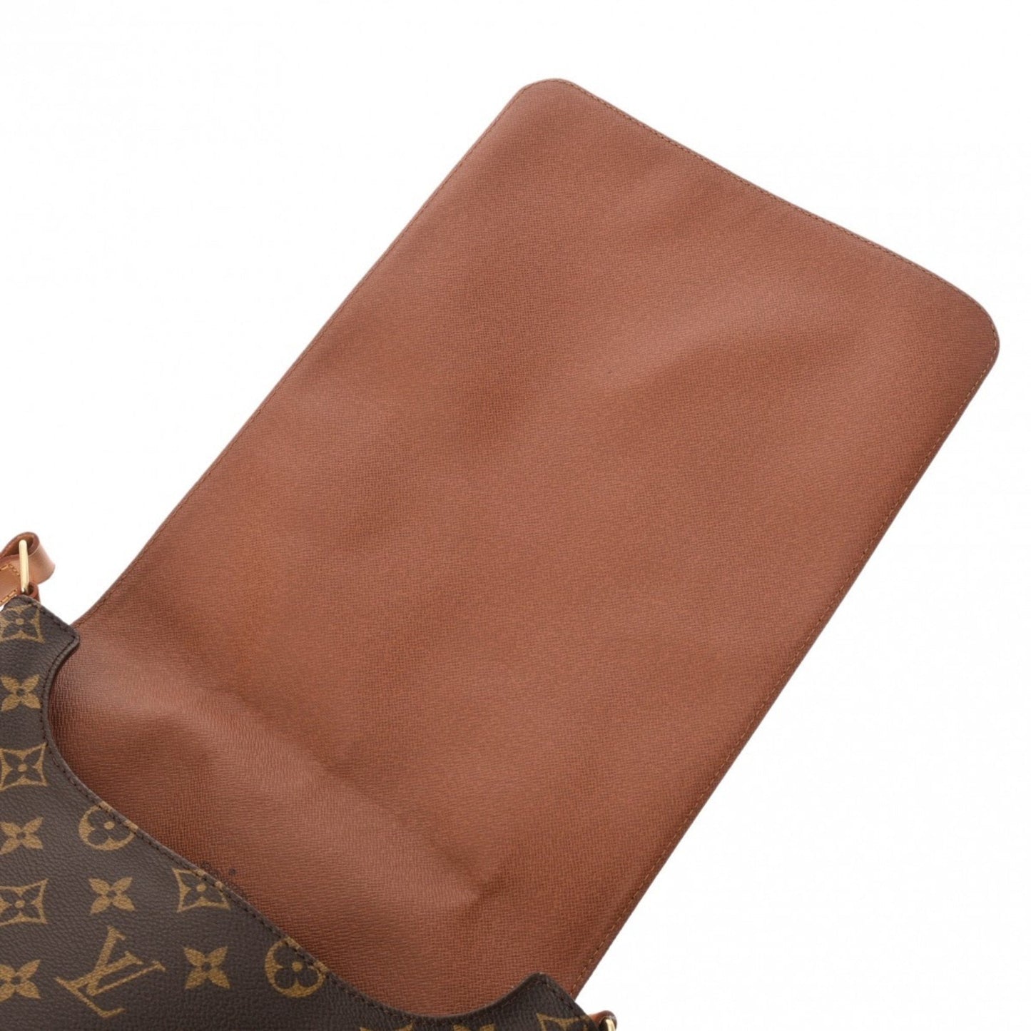 Louis Vuitton Brown Monogram Canvas Shoulder Bag