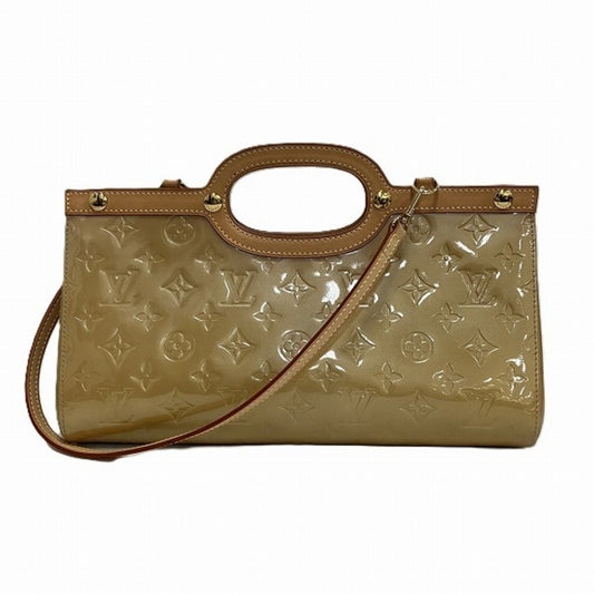 Louis Vuitton Beige Noisette Leather Handbag Shoulder Bag ()