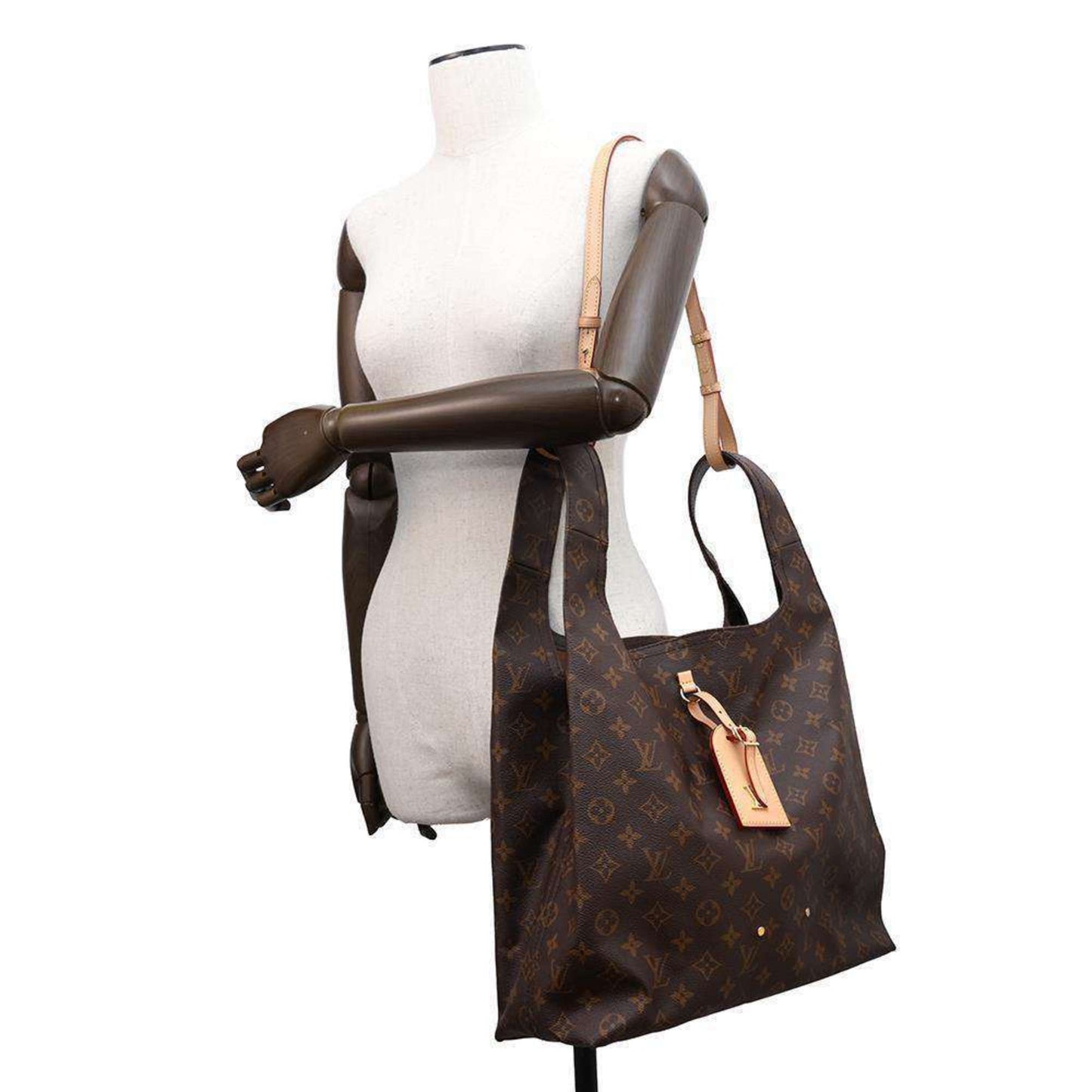 Louis Vuitton Brown Monogram Pouch Shoulder Bag Tote Bag