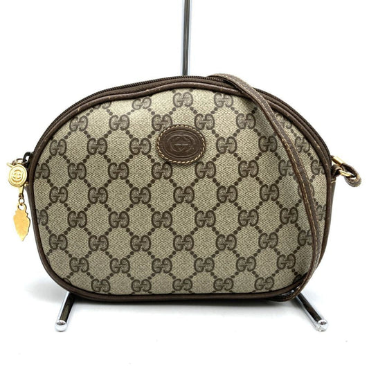 Gucci Brown Gg Supreme Shoulder Bag ()