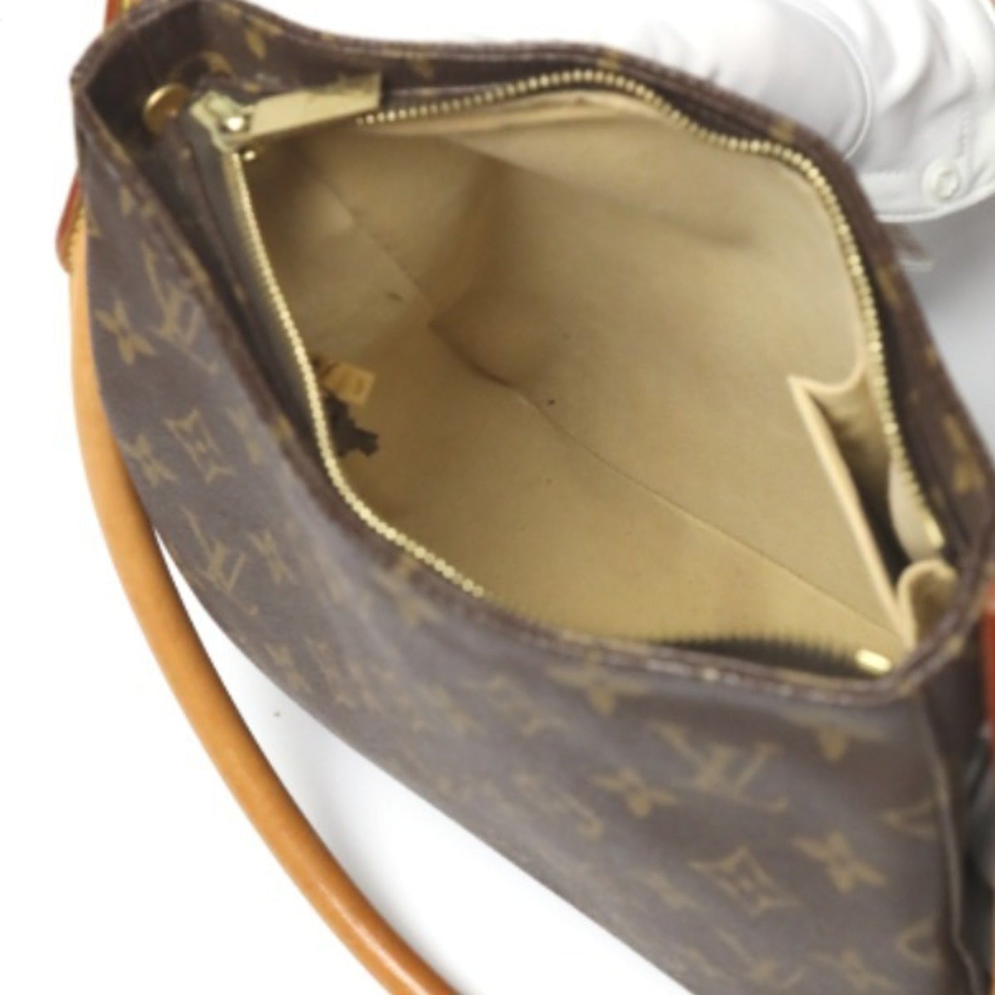 Louis Vuitton Brown Monogram Shoulder Bag