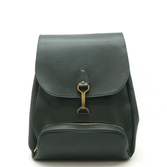 Louis Vuitton Dark Green Episea Taiga Leather Backpack ()