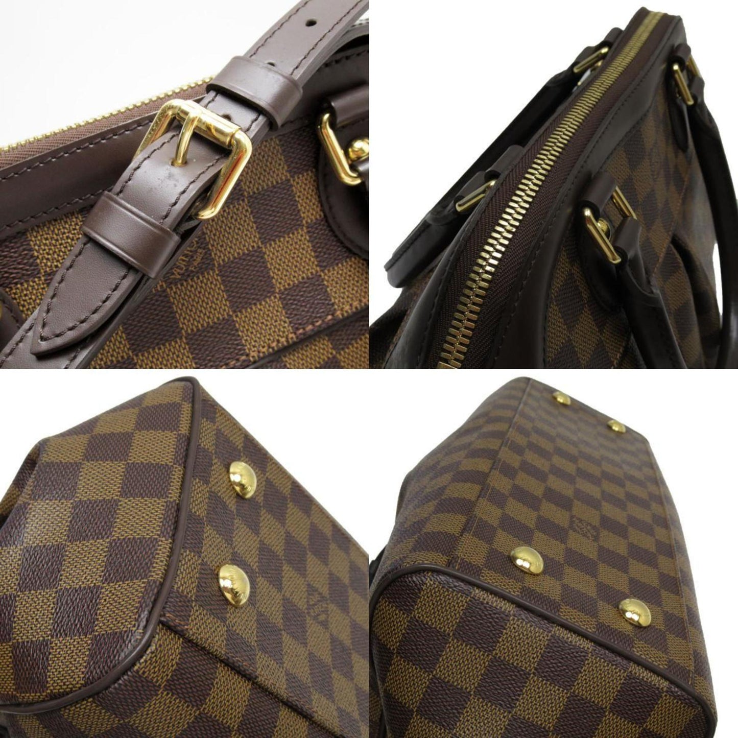 Louis Vuitton Brown Damier Canvas Handbag Shoulder Bag