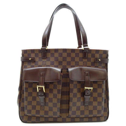 Louis Vuitton Brown Damier Canvas Shoulder Bag ()