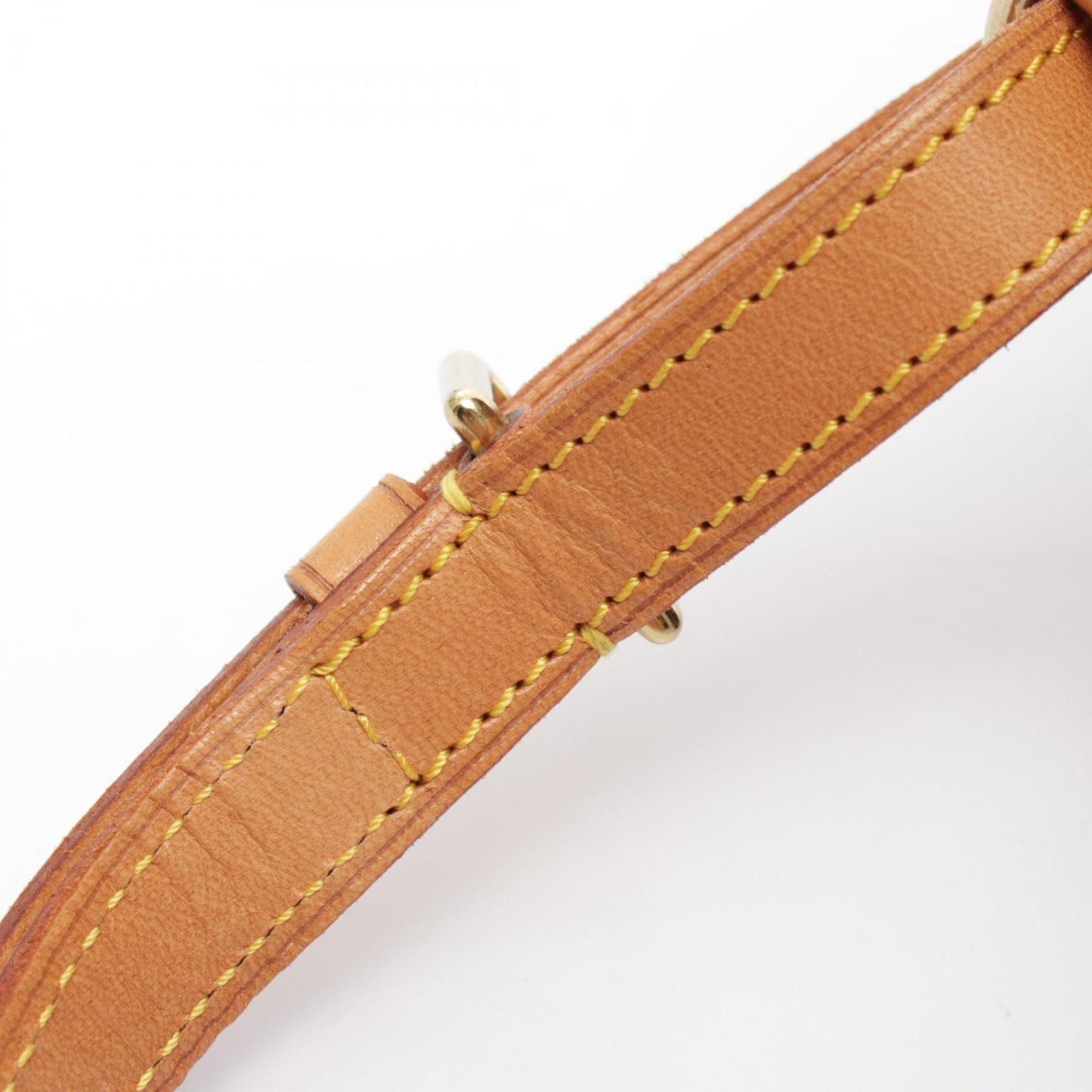 Louis Vuitton Brown Coated Canvas Leather Backpack