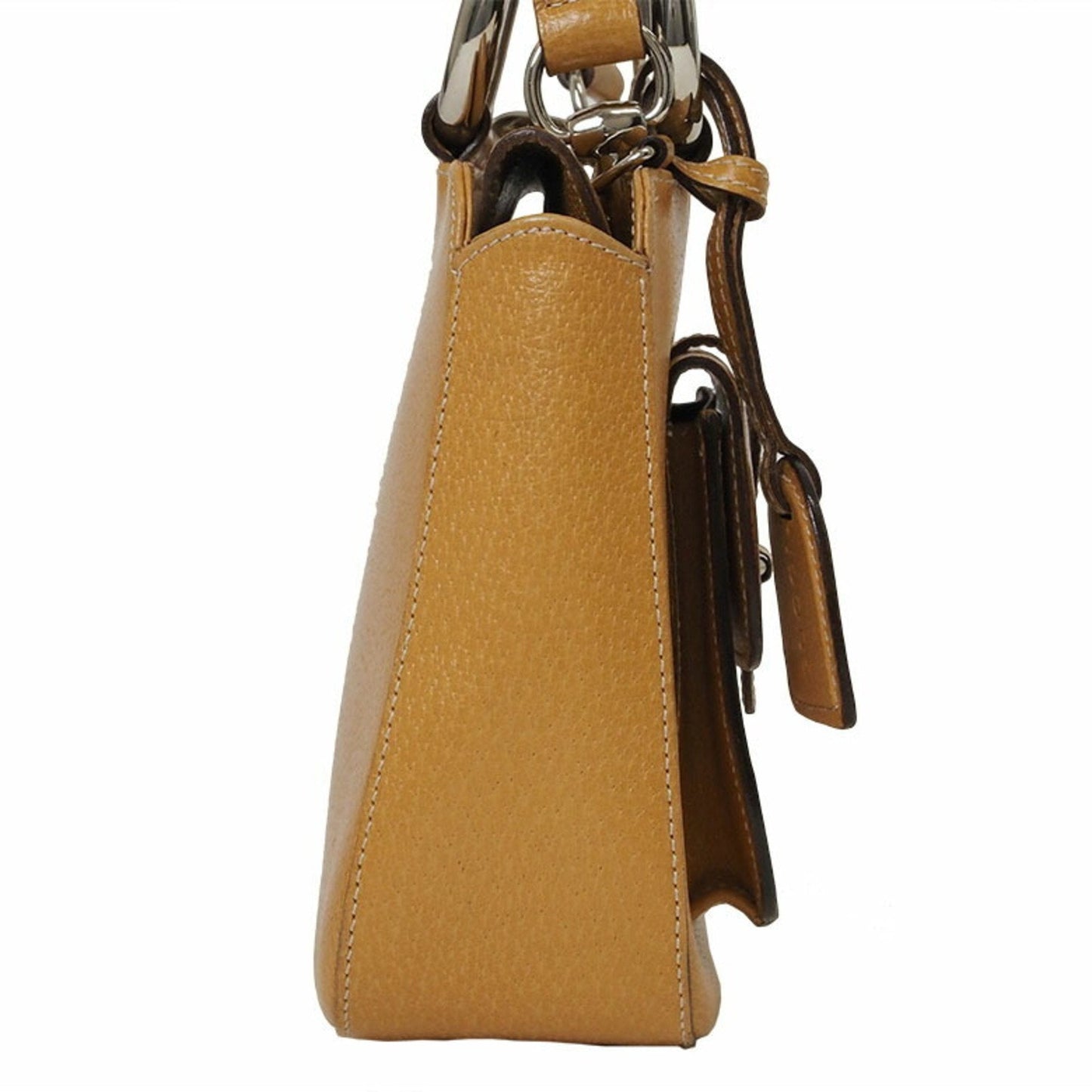 Gucci Camel Leather Handbag
